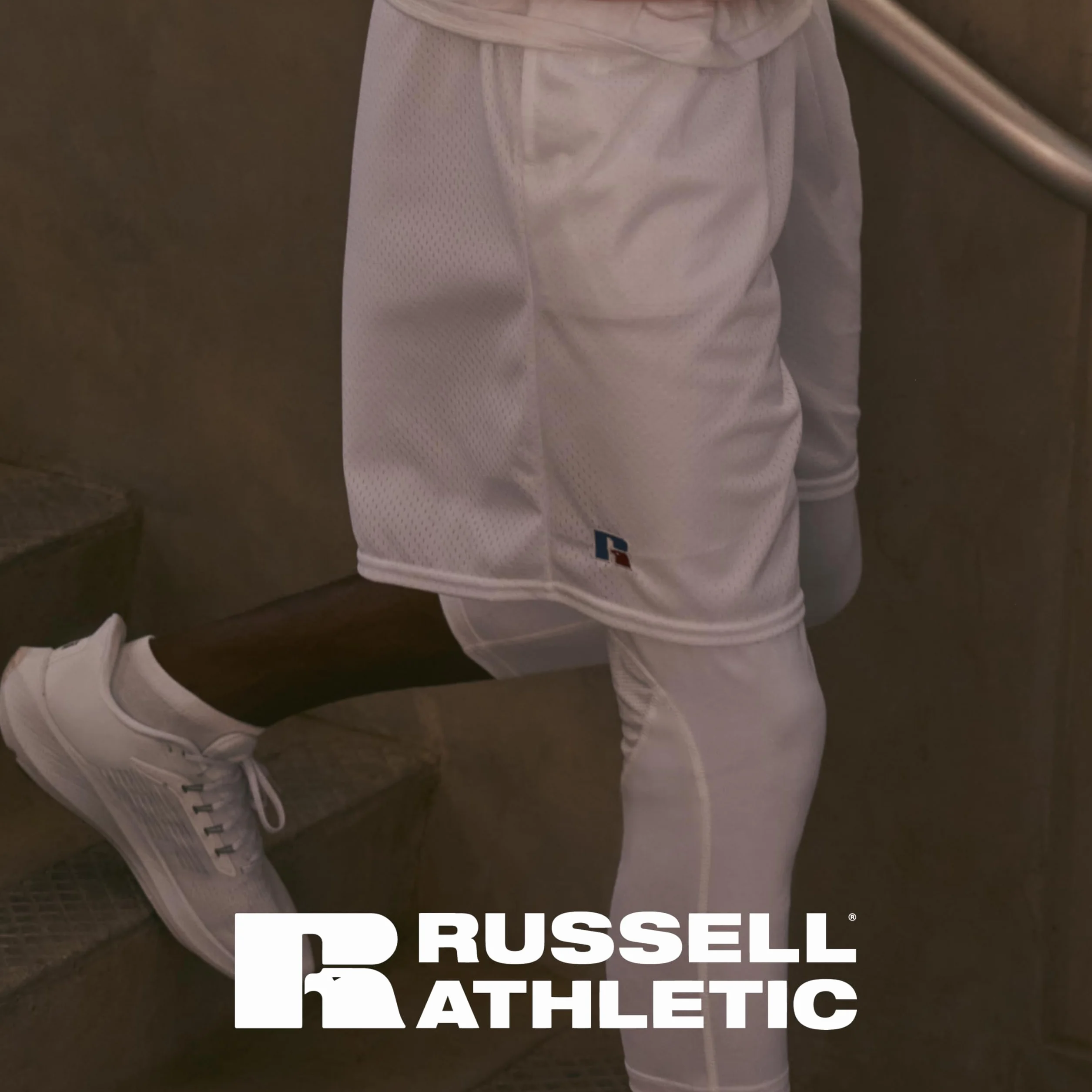 Russell Athletic Mesh Pocket Short - Krótki Mężczyźni