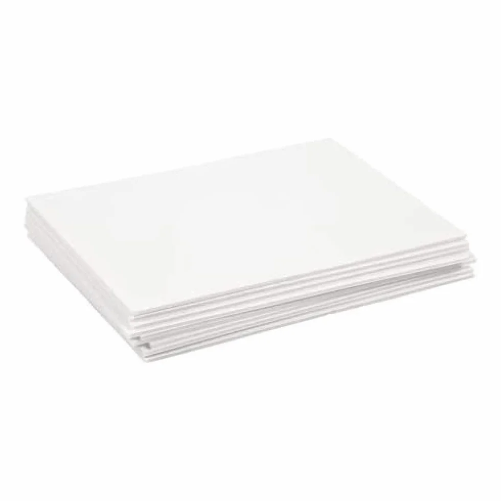 Creativ 22085 Płyta Piankowa, Biały, 210 mm x 297 mm x 3 mm, 10 arkuszy