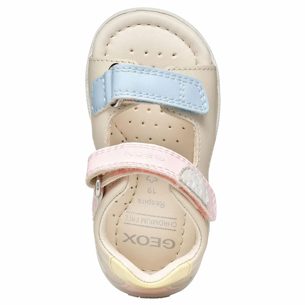 Geox Niemowlęta - dziewczynki B Sandal Macchia GirSandał