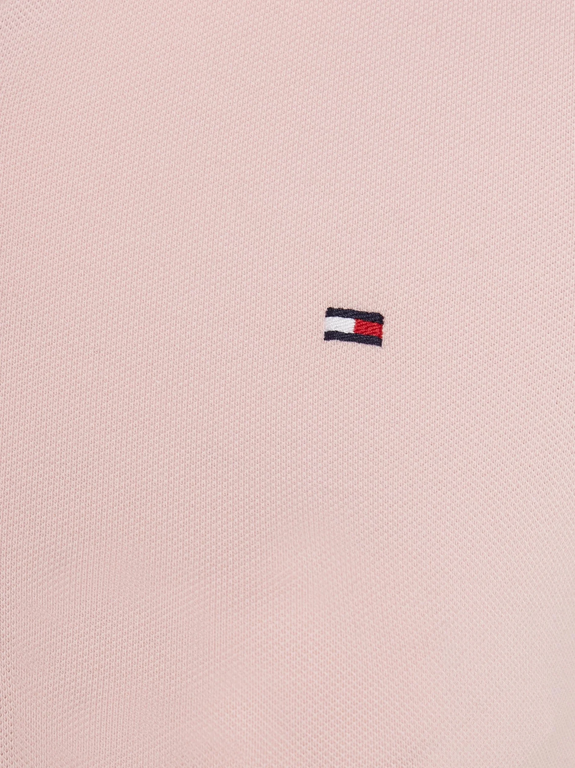 Tommy Hilfiger Polo damskie S/S, Delikatny różowy, XS