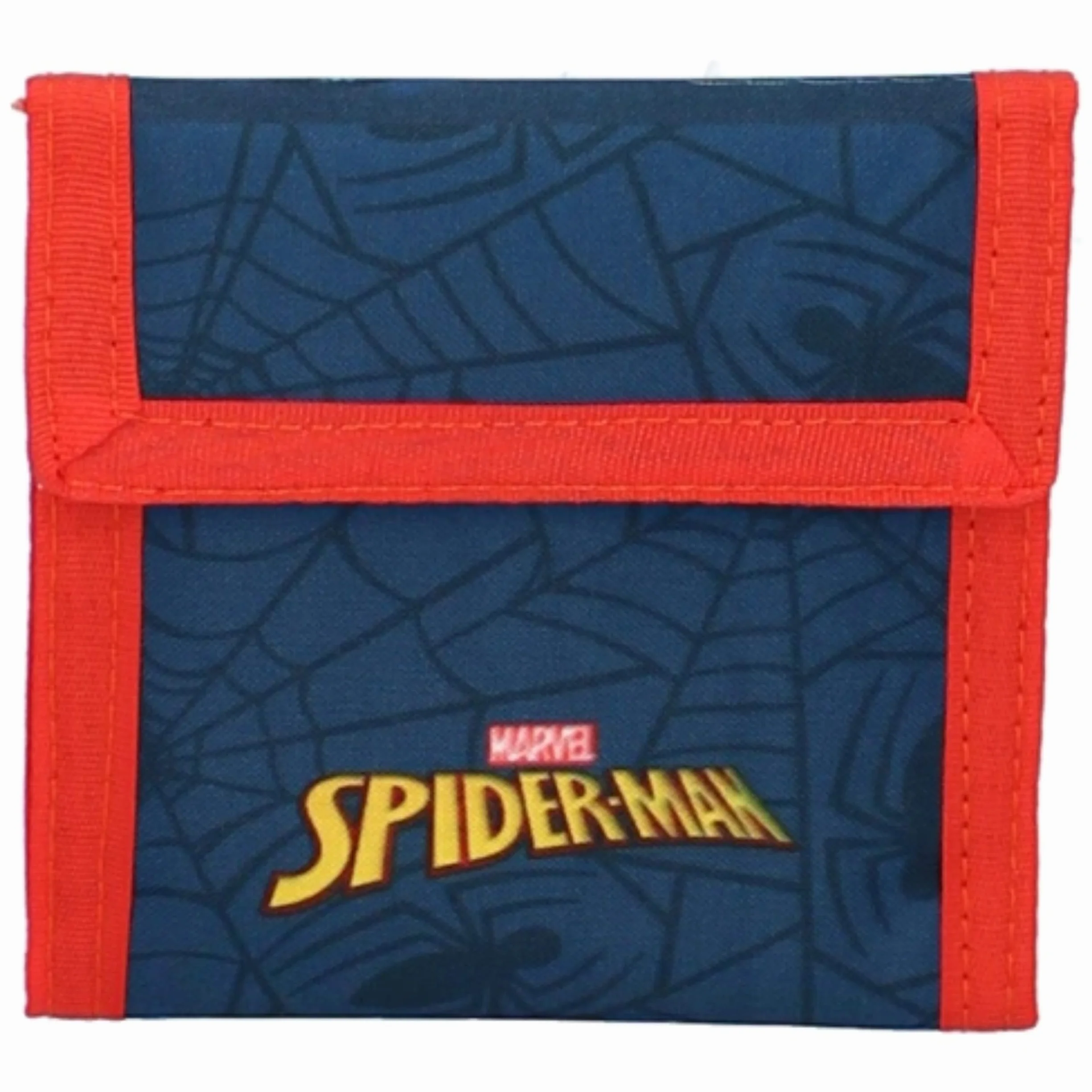 mybagstory - Portfel - Portfel - Spider Man - Czerwony - Niebieski - dla dzieci - Szkoła - Przedszkole - Przedszkole - Wakacje - 10 cm
