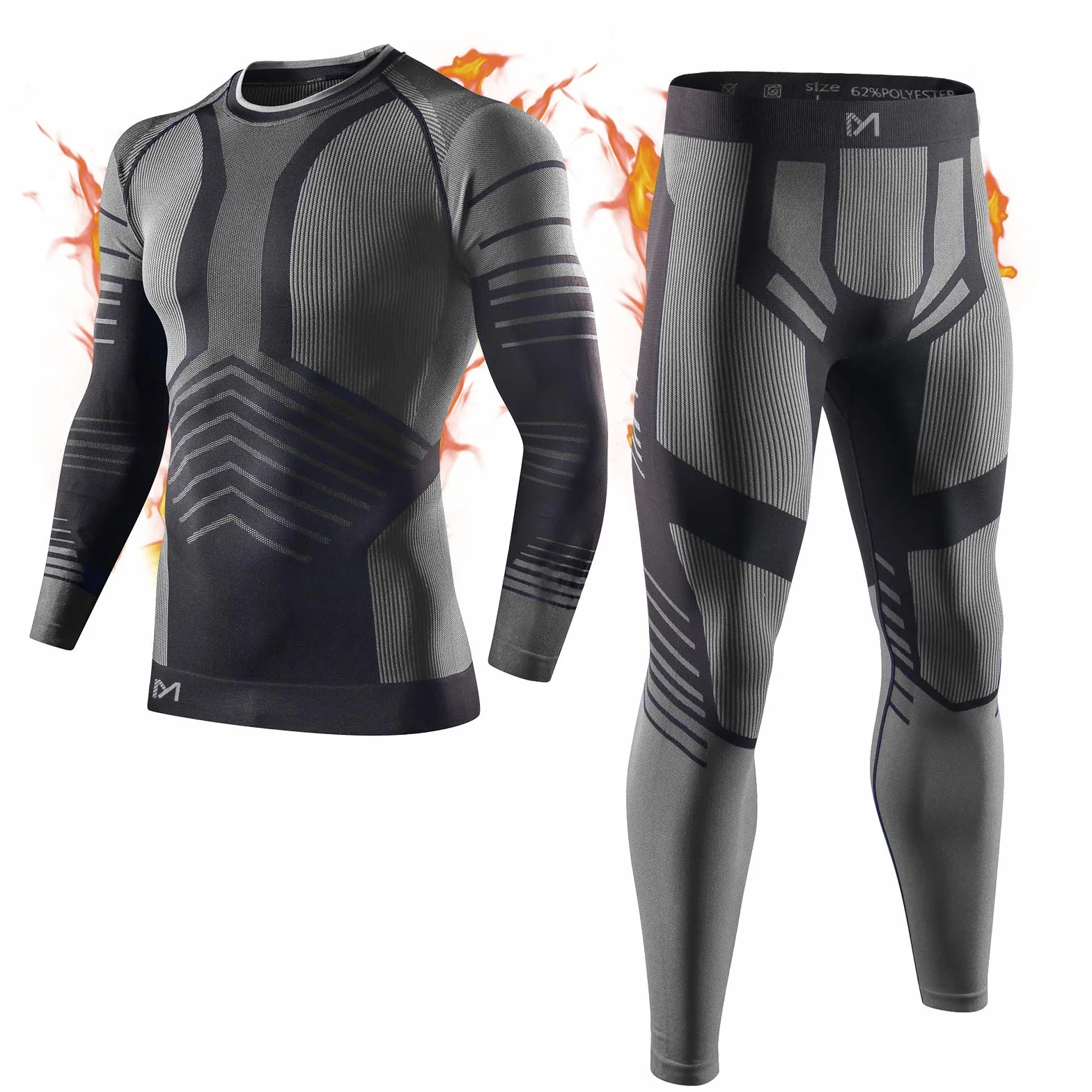 MEETYOO Base Layer Set Mężczyźni men base layer set-U12