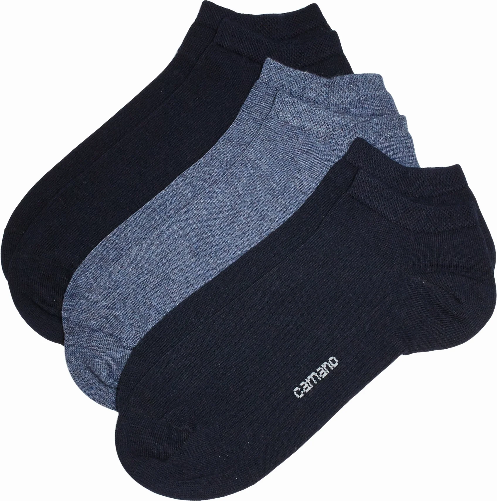 Camano Skarpety do sneakersów unisex (3 sztuki), Navy Combination (Navy Combination), 35-38 EU