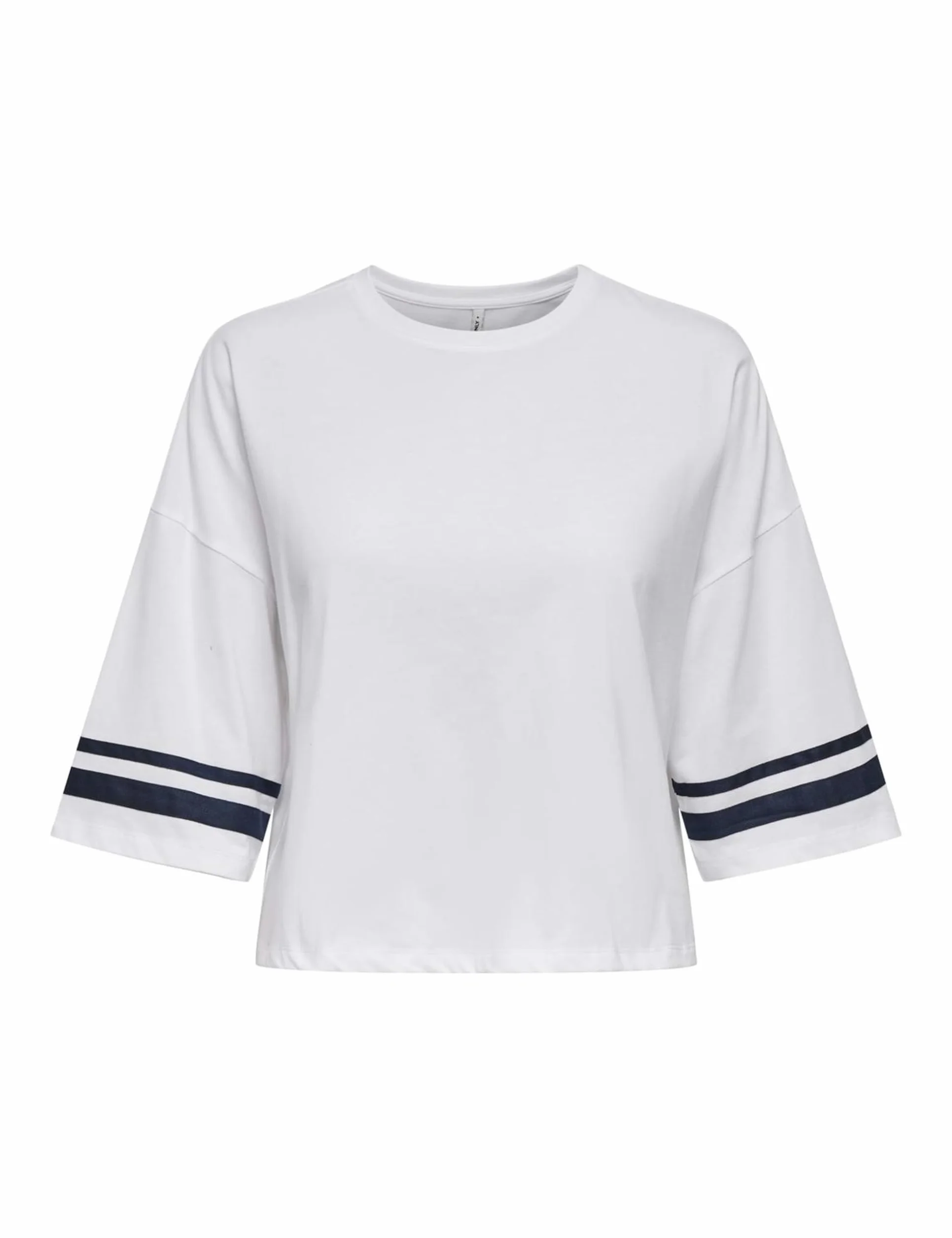 Onlpaloma S/S O-Neck Top Box JRS, Cloud Dancer, S