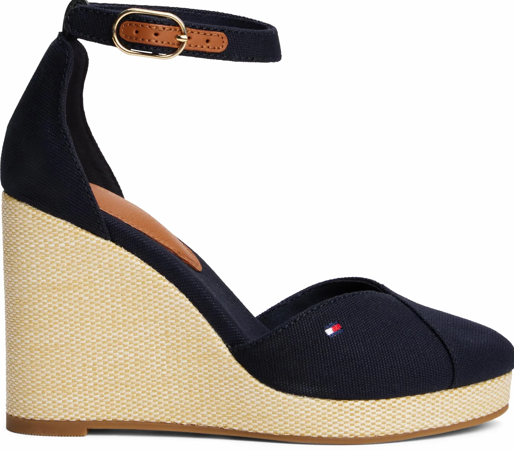 Tommy Hilfiger Kobiety Flag High Wedge Espad Closed ToeEspadryle na koturnie