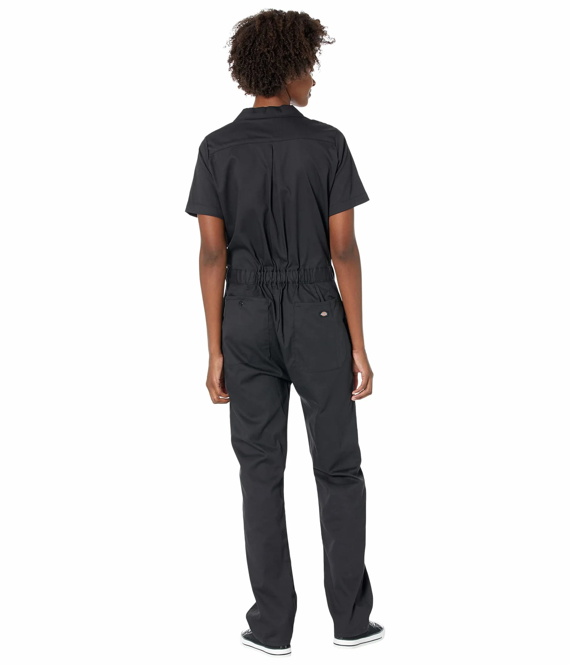 Dickies Damski kombinezon elastyczny z krótkim rękawem, XS