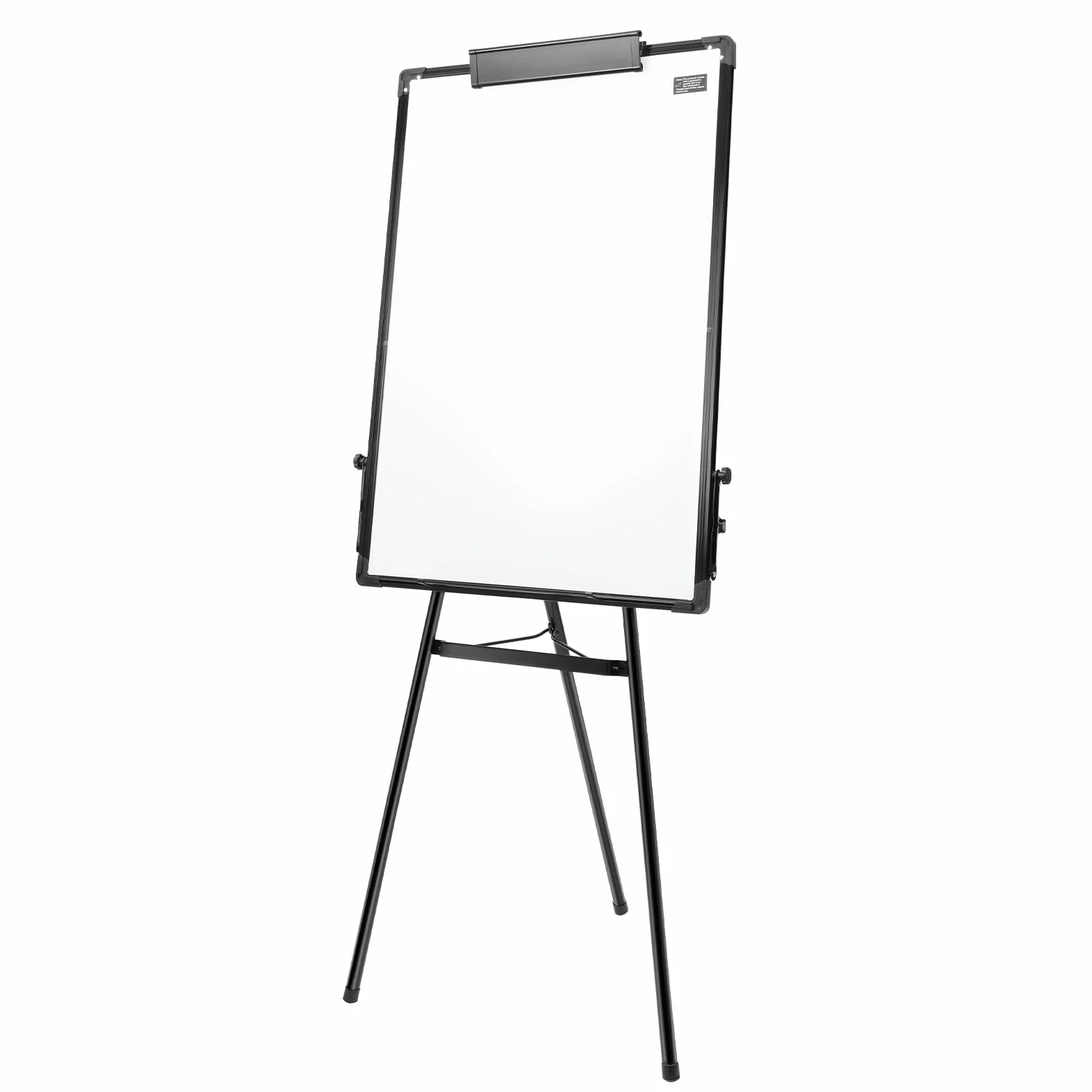 Tablica suchościeralna, flipchart stojak ze statywem, magnetyczna, przenośna, zmywalna na sucho, z regulacją wysokości, tablica magnetyczna z markerami i magnesami, do biura, studentów, 91 x 61 cm