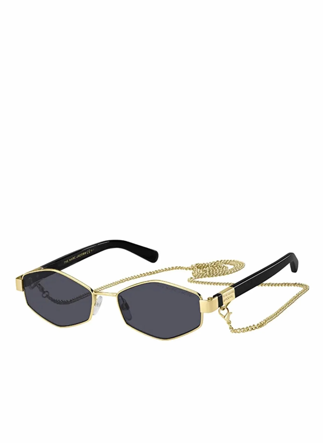 Marc Jacobs MARC 496/S Okulary Przeciwsłoneczne Gold/Grey 55/17/140 donna