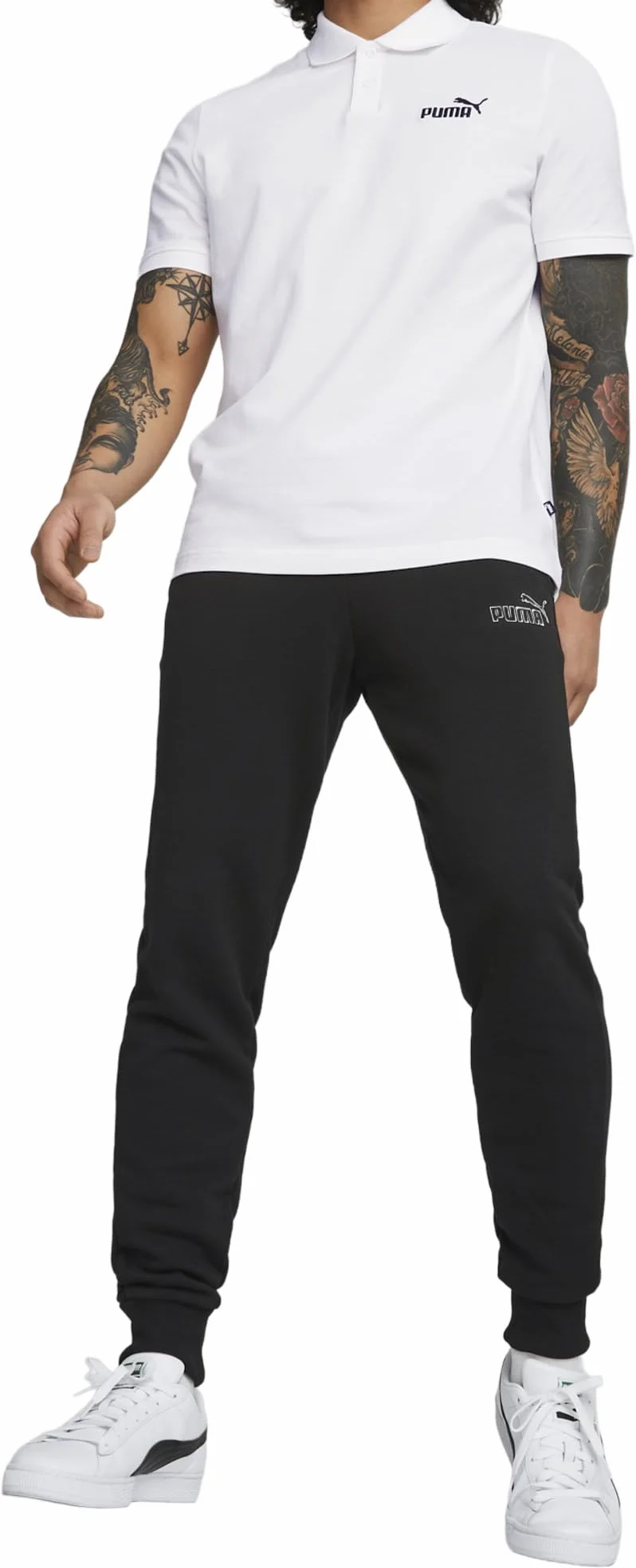 PUMA Ess Small Logo Sweatpants Tr Cl - Spodnie z dzianiny Mężczyźni