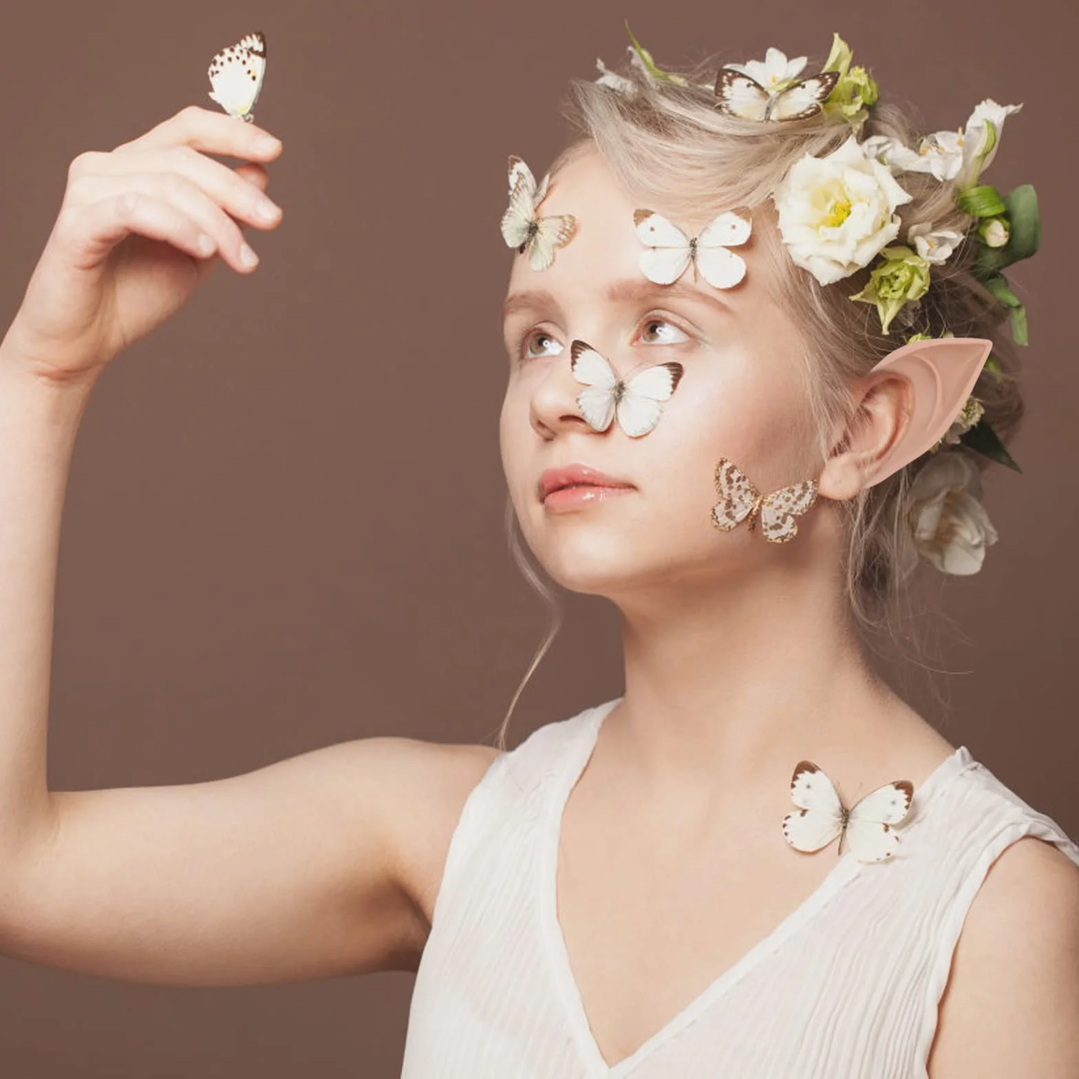 Cobee Imprezowa przebranie wróżka Pixie uszy elfa, 3 pary cosplay wróżka uszy Pixie