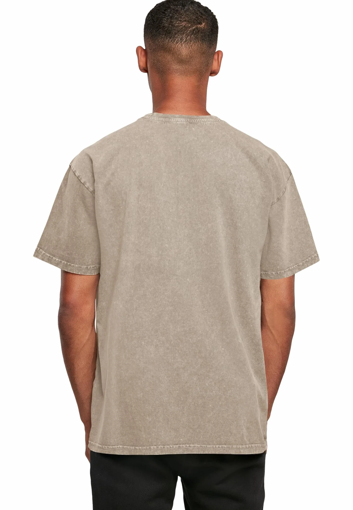 Merchcode Męski T-shirt 100% bawełna, ciemny khaki L, ciemnokhaki., L
