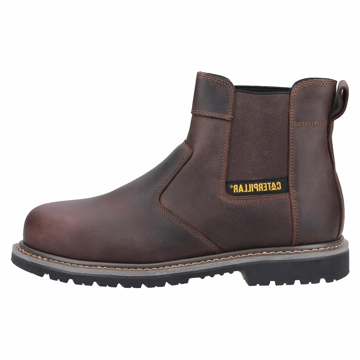 Caterpillar Męskie buty ochronne CAT w kolorze brązowym