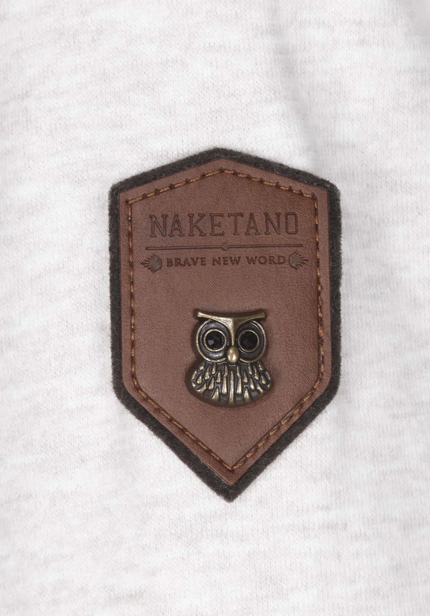 Naketano Damska bluza z kapturem Brazzo Zip Hoodie