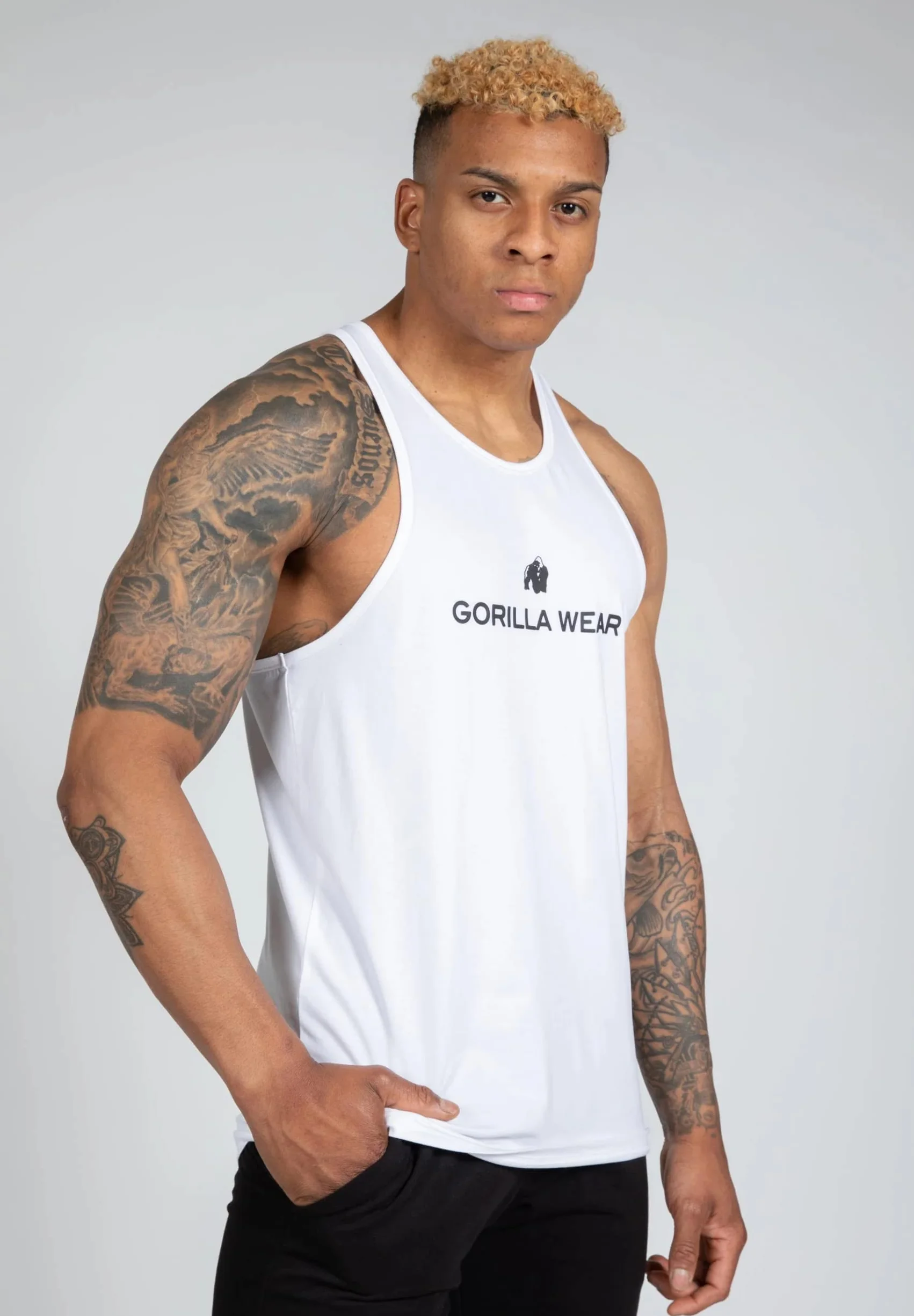 Gorilla Wear T-shirt Mężczyźni Carter Stretch Tank Top