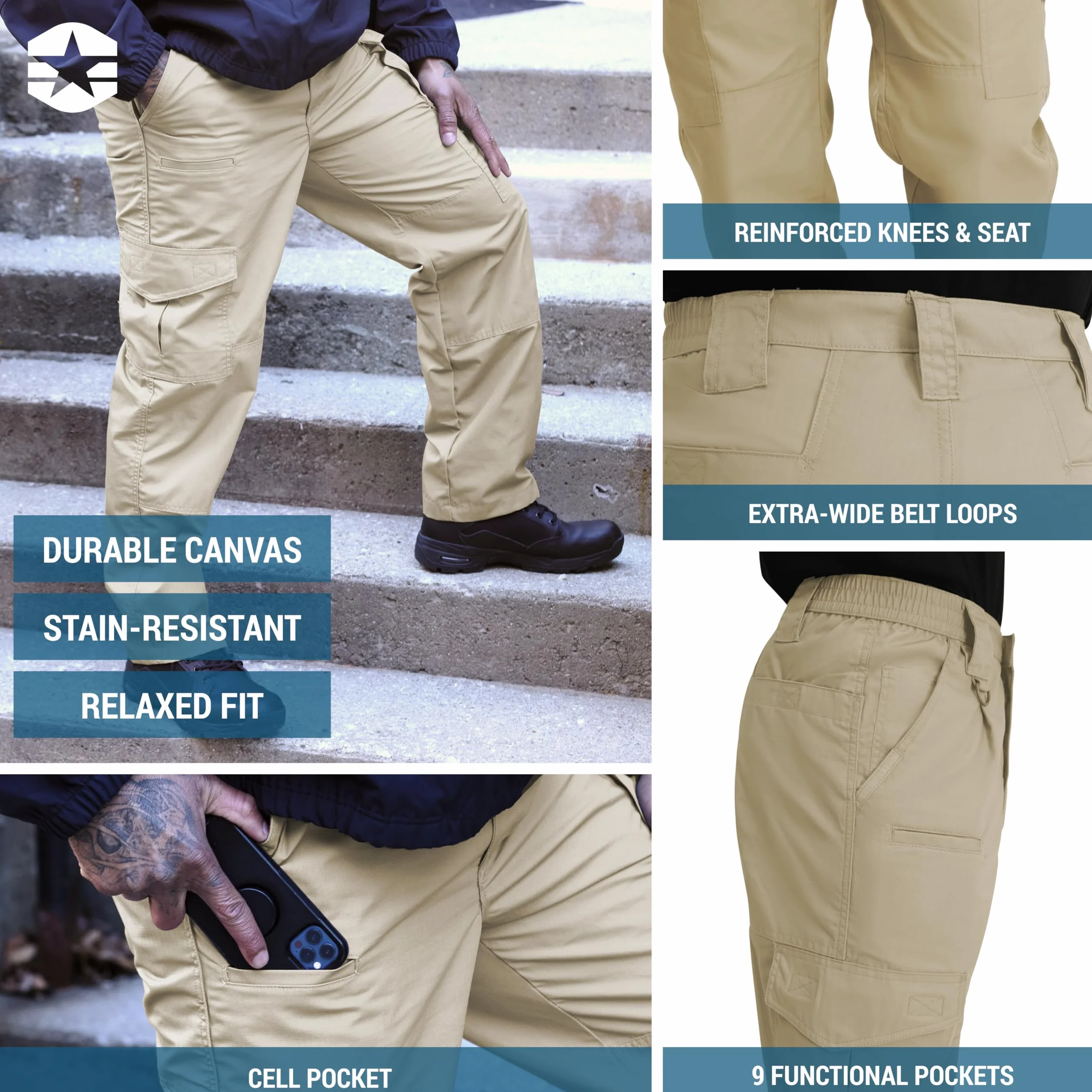Propper Canvas Tactical Pant - Spodnie Mężczyźni