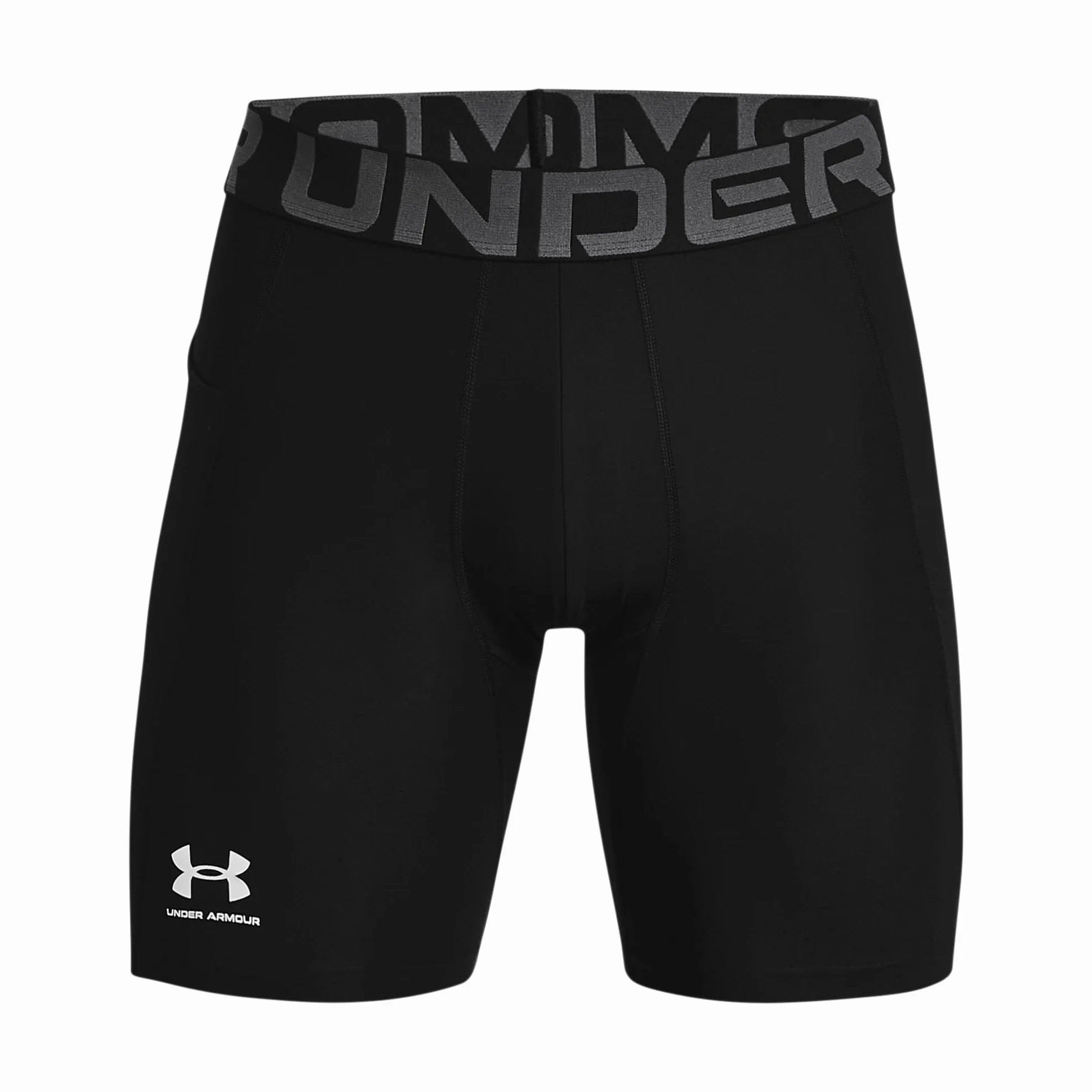 Under Armour Mężczyźni Heatgear 1361596 Szorty, Czarny/Biały, M