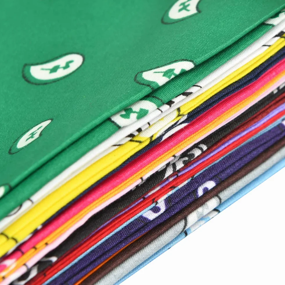 BUYGOO 20 szt. Kolorowe bandany Paisley wielofunkcyjne szaliki na głowę uniseks szaliki na szyję duże chusty w kolorach asortymentowych kwadratowe bandany na głowę dla mężczyzn i kobiet/dam (55 x 55