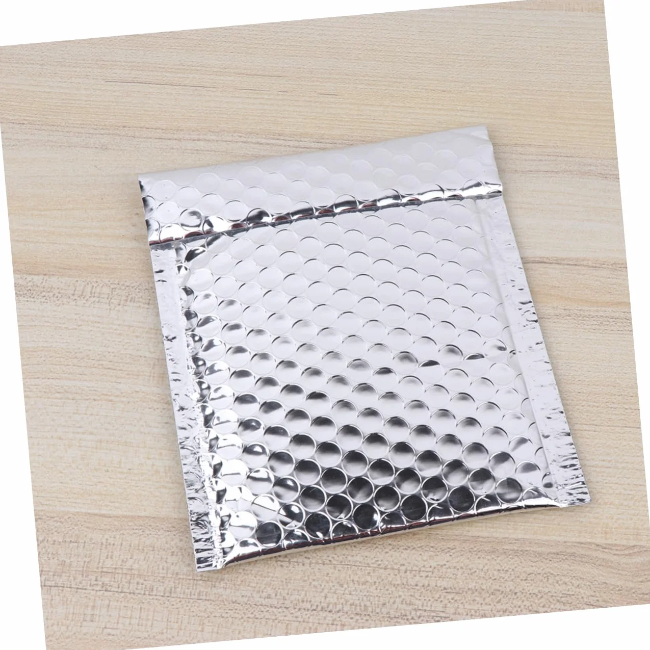 STOBOK 28kawałki Sztuk Wodoodpornych Torbików Bąbelkowych z Aluminium Srebrna Pakowna Torba Do Logistyki i Ekspresu Ochrona Przed Wstrząsami