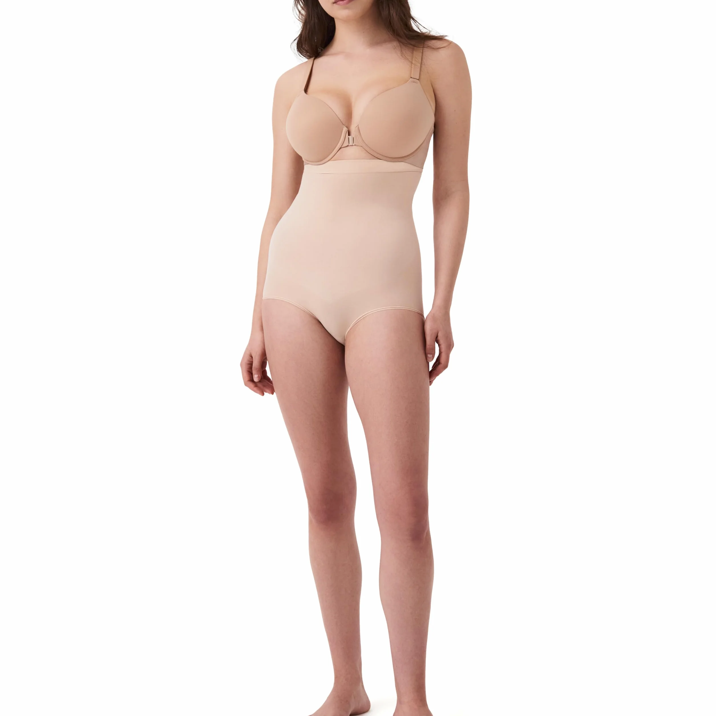 SPANX Bielizna modelująca dla kobiet Kontrola brzucha Majtki z wysokim stanem (regularne i duże rozmiary)