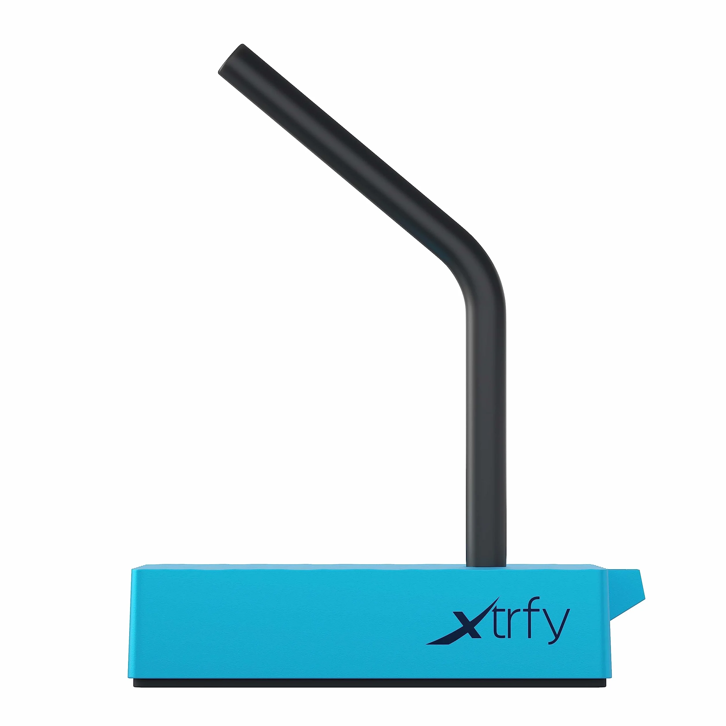 Xtrfy B4, Mouse Bungee dla większego komfortu gry, elastyczny uchwyt na kabel myszy do gier, stabilna podstawa, antypoślizgowy spód, praktyczny i kompaktowy, Miami Blue