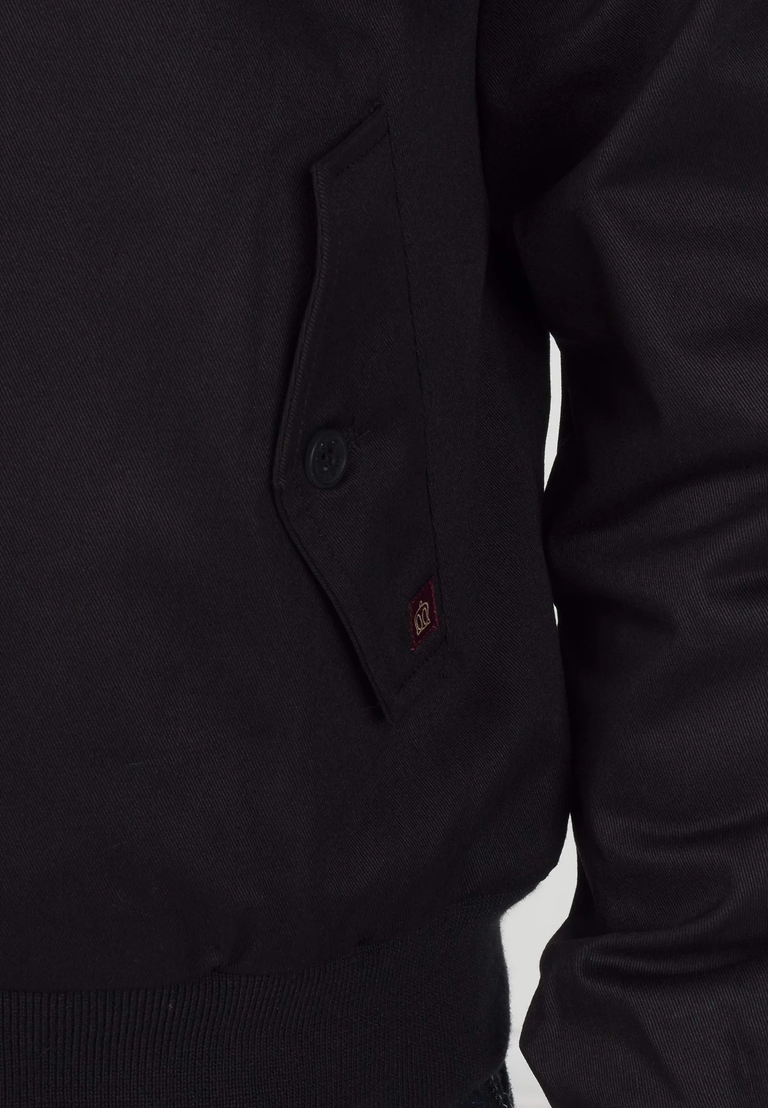 Merc Of London Mężczyźni Harrington Kurtka, Czarny, XL
