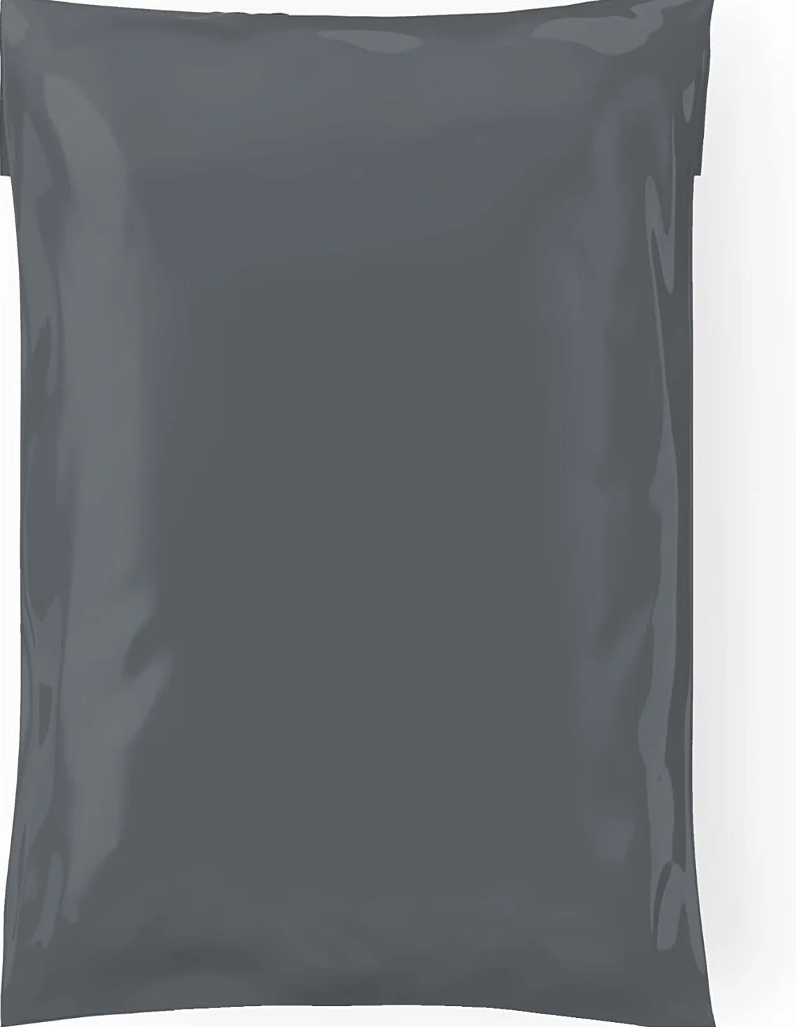 Torby pocztowe, szare torby do dostawy paczek z samozamykającym się, elastyczne, lekkie i odporne na rozdarcie torby pocztowe, wielopak kopertowy (17 x 24, 25 szt.)