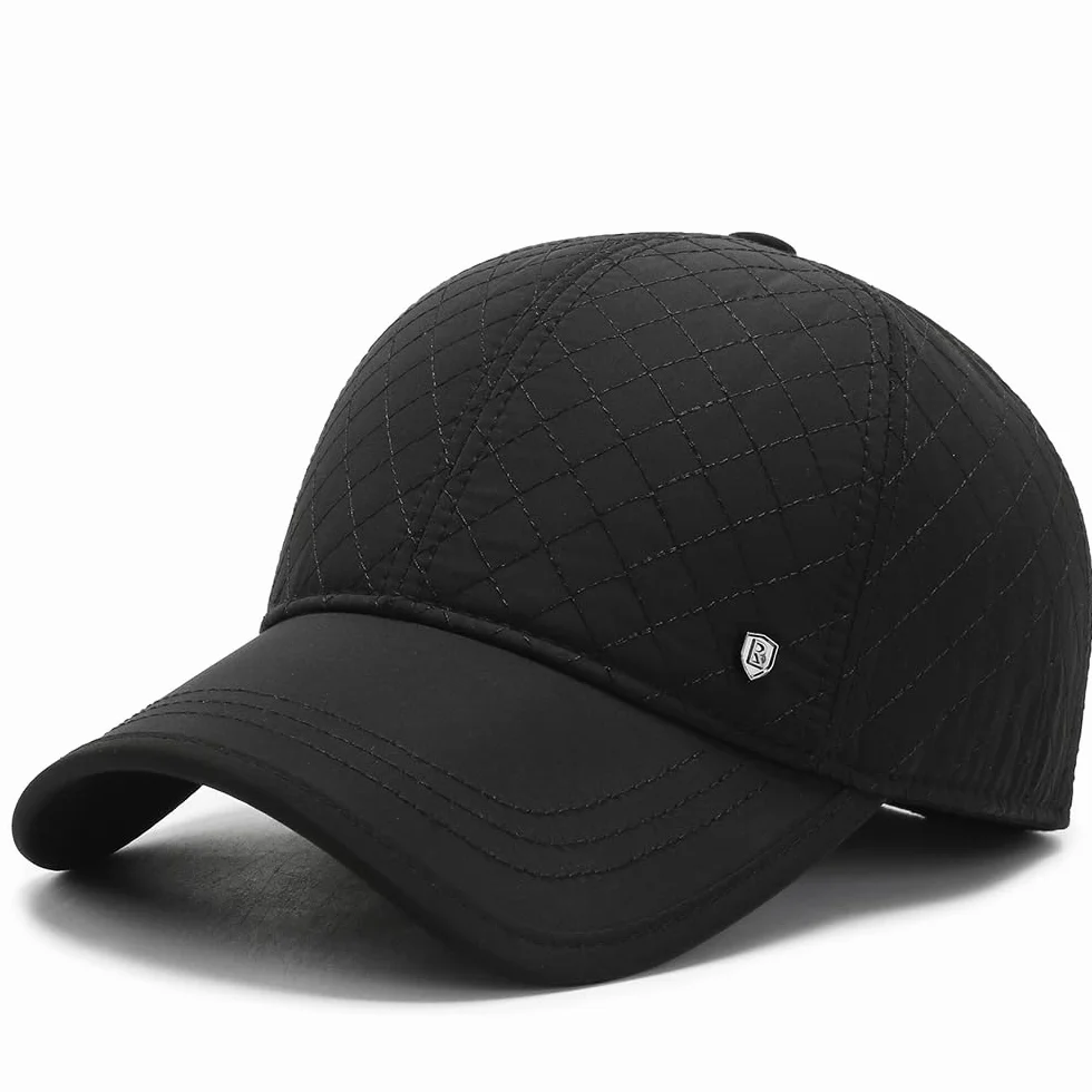 YAMEE Czapka męska zimowa z rozkładaną ochroną uszu, czapka zimowa, unisex, czapka baseballowa, czapka zimowa, czapka męska na jesień/zimę, miękka wyściółka wewnętrzna, Rozmiar uniwersalny