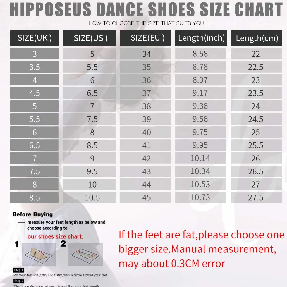 HIPPOSEUS Damskie Sznurowanie Lacińskie Buty do ćwiczeń Tanecznych Zamkniętych Stóp Salsa Tango Taniec Traning Buty Niskie Obcasy,Wzór LHD