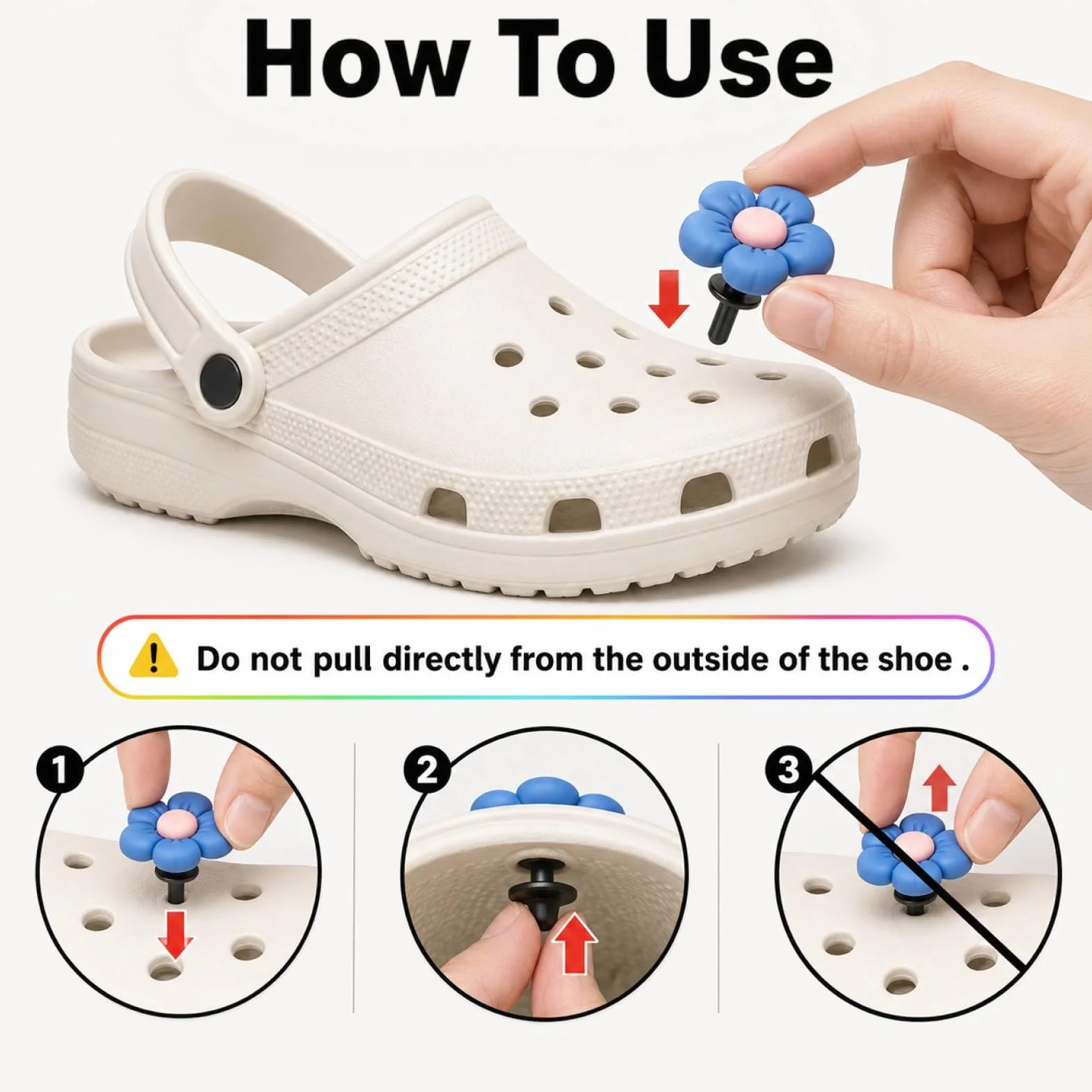 Buty Charms Croc Broszki do butów Charm Dekoracyjne Akcesoria DIY