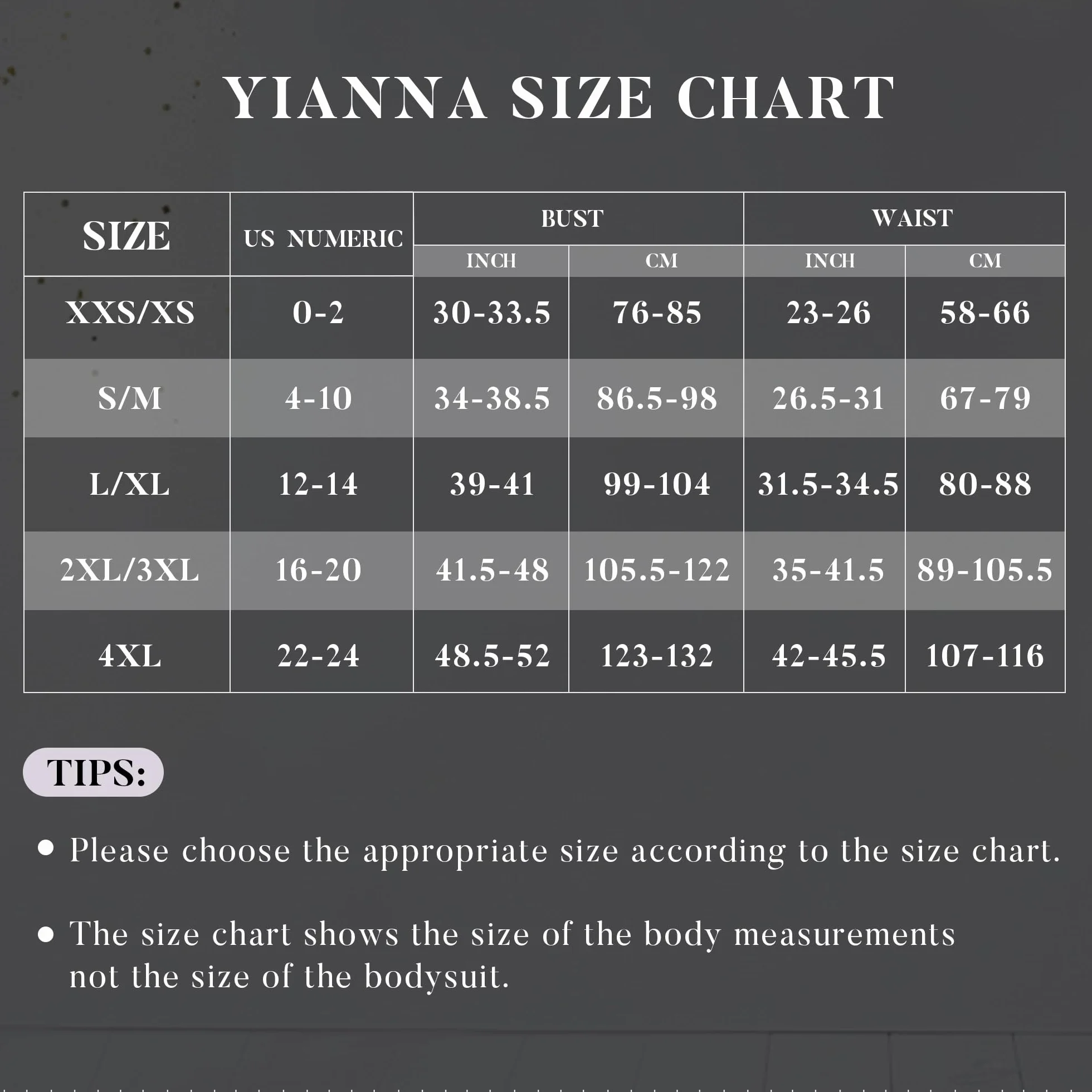 YIANNA Body modelujące dla kobiet kontrola brzucha bezszwowa kompresyjna bielizna modelująca stringi modelujące ciało