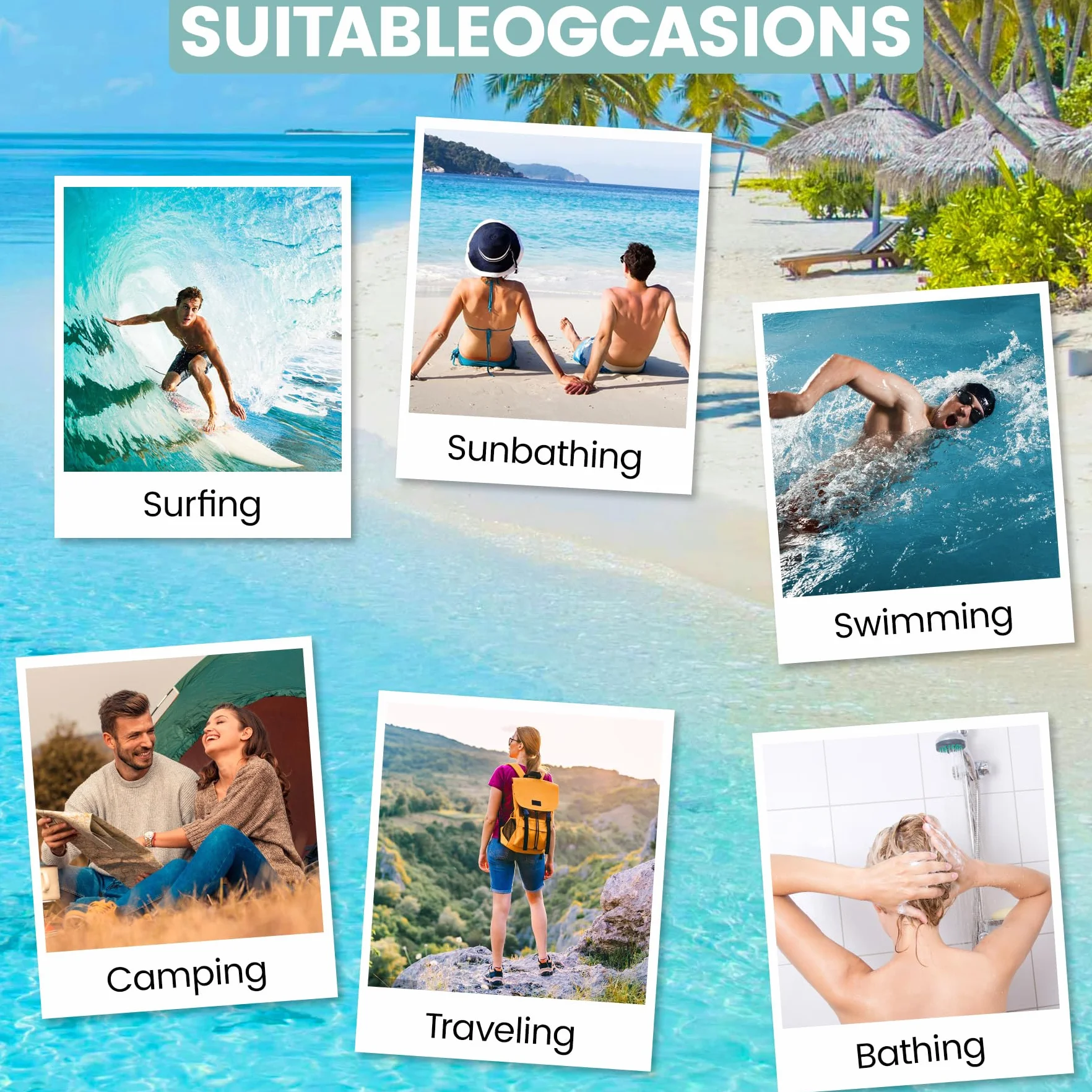Ponczo surferskie unisex z ręcznikowej bawełnianej tkaniny frotte, szlafrok do przebierania, do pływania, na plażę, rozmiary dla dorosłych