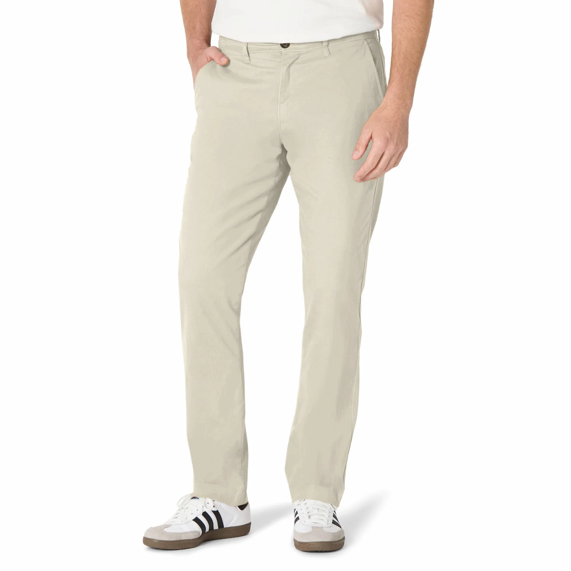 Amazon Essentials Mężczyźni Sportowe casualowe spodnie chinosy ze stretchem athletic fit (dostępne w wersjach Big i Tall)