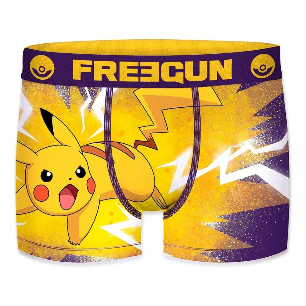 FREEGUN Pokemon Bokser dziecięcy dla dzieci