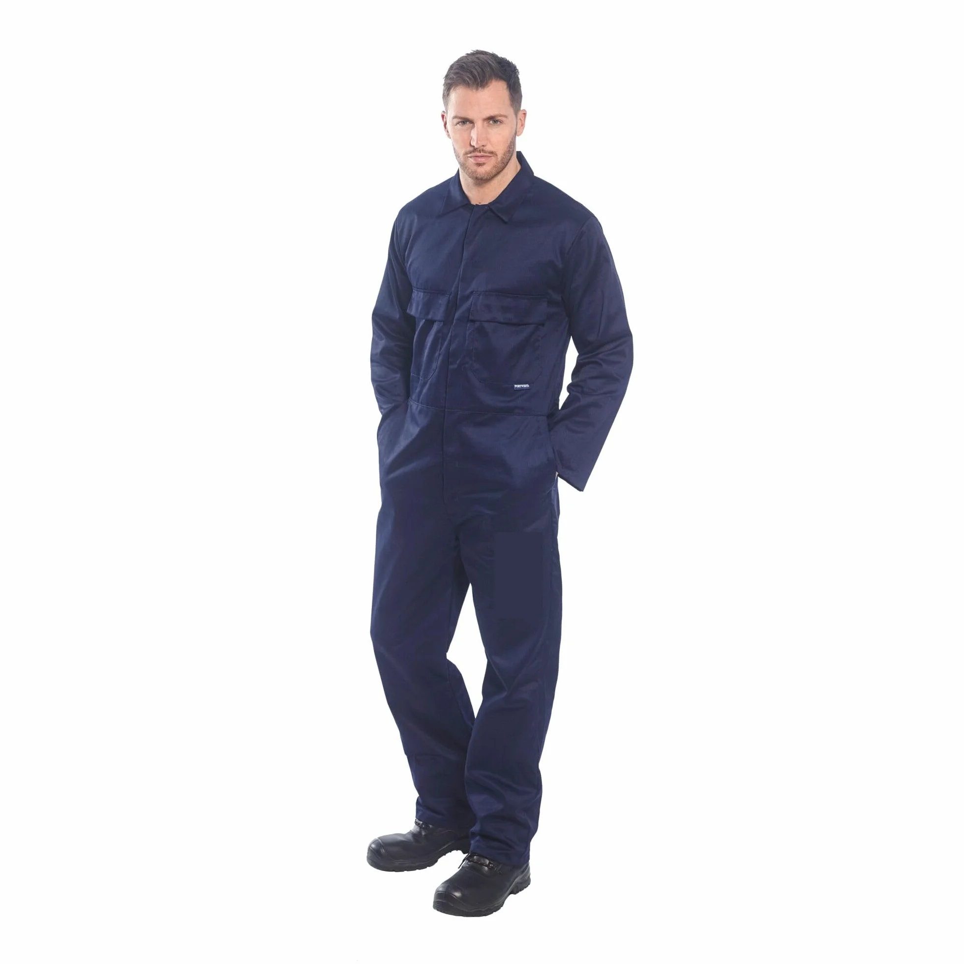 Portwest S999 Kombinezon Euro Work, Granatowy, Dlugo, Rozmiar XL