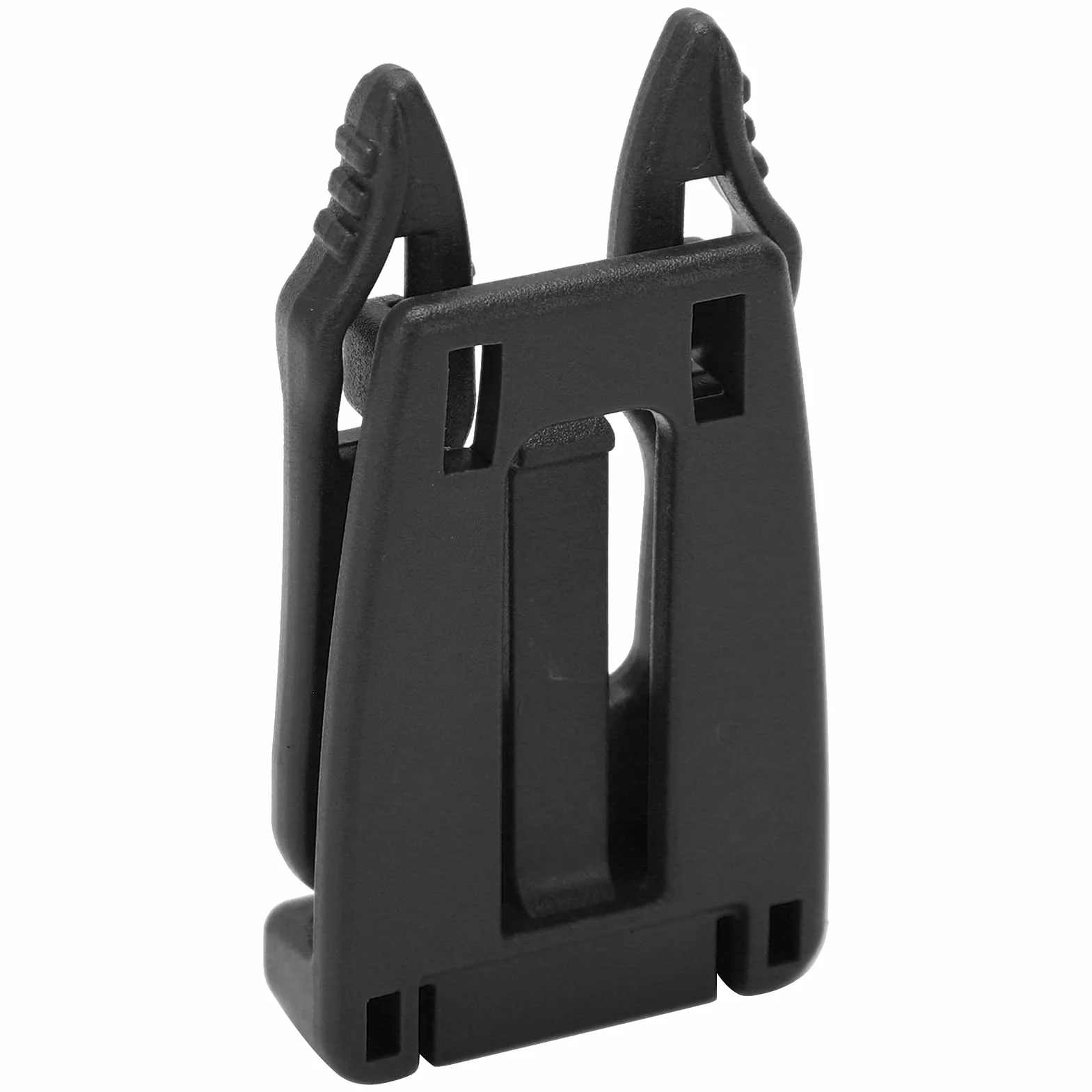 Molle Pasbing Pasek Klucz klamry Wysokiej jakości plastikowe trwałe plecak Podłączanie klamrów dla plecaków kołnierzy dla psów smycze 10pcs (Czarny)