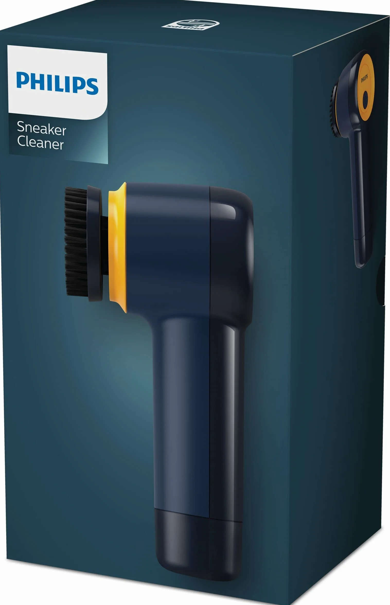 Philips Urządzenie do Czyszczenia Butów - Zestaw do Czyszczenia Obuwia z 3 Wymiennymi szczoteczkami, Niebieski (GCA1000/60)