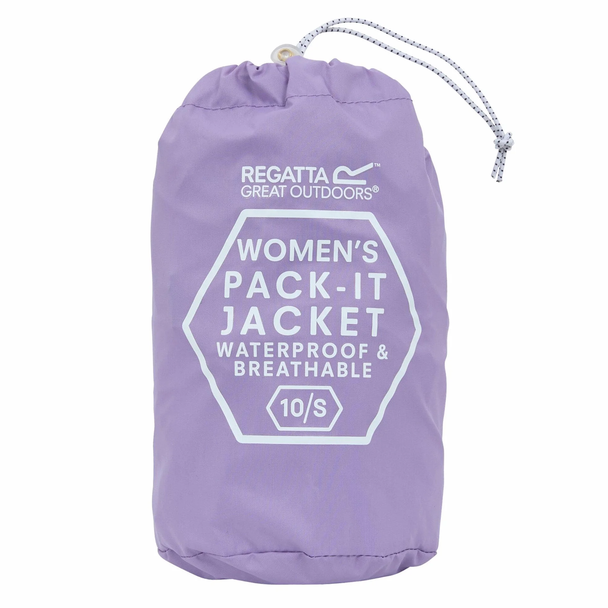 Regatta Kurtki wodoszczelne damski Pack-It III' Breathable Taped Seams Packable Hooded