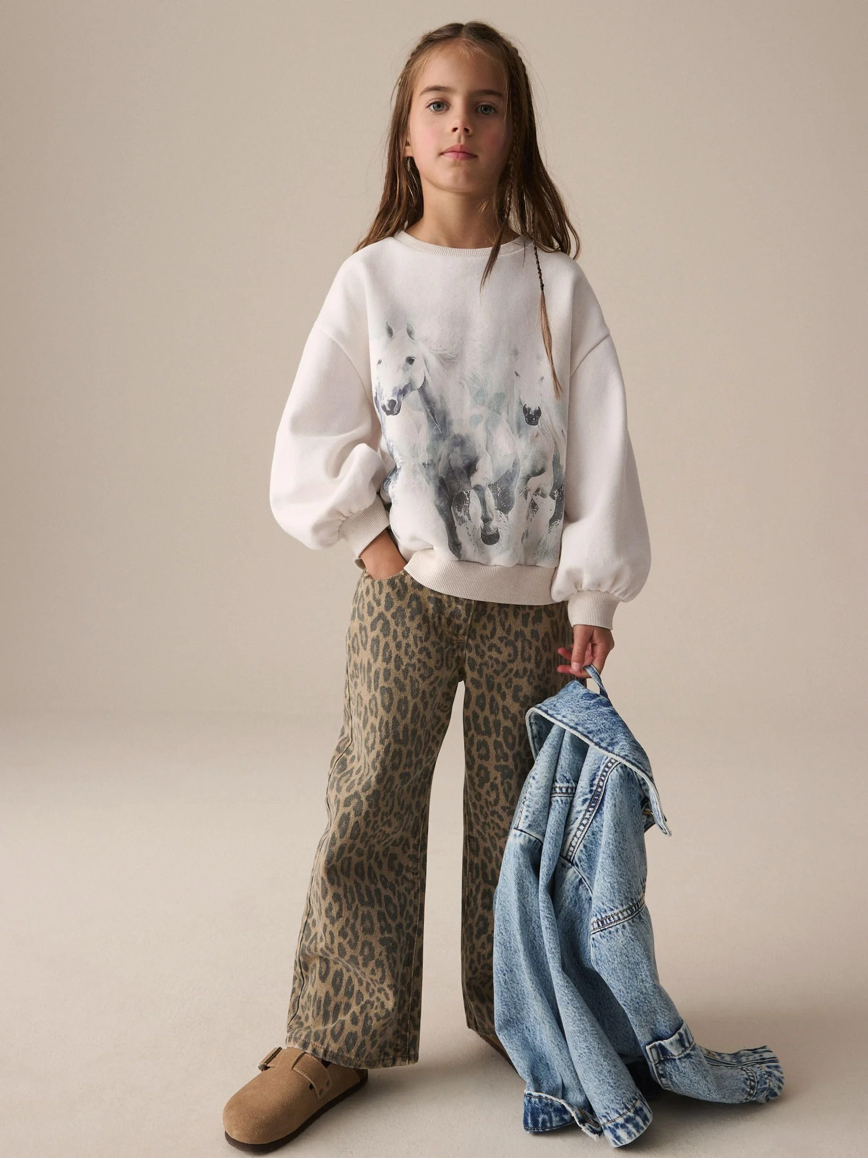 NEXT Starsze dziewczynki Bluza dresowa