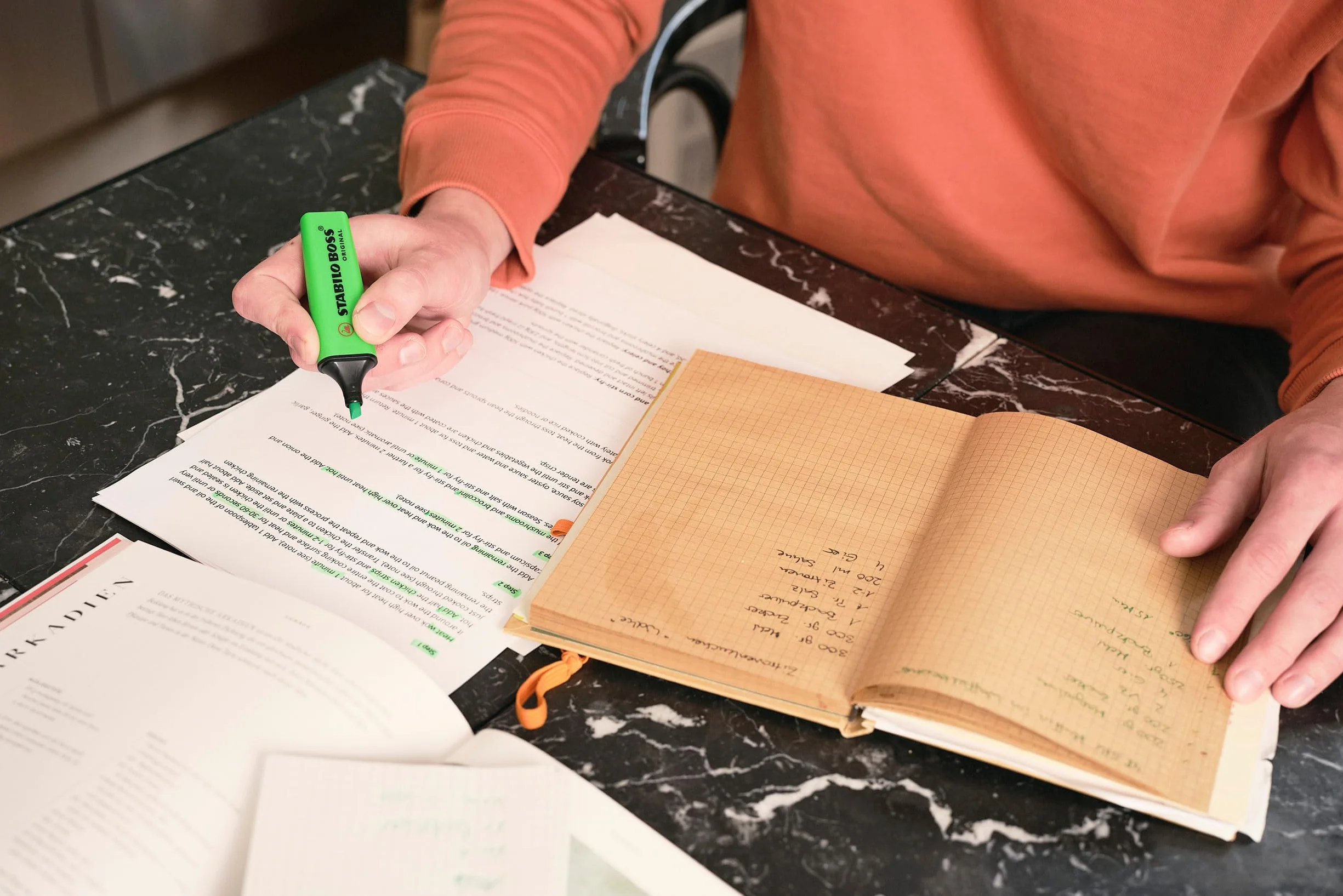 Zakreślacz - STABILO BOSS ORIGINAL etui 4 szt. - kolor: żółty