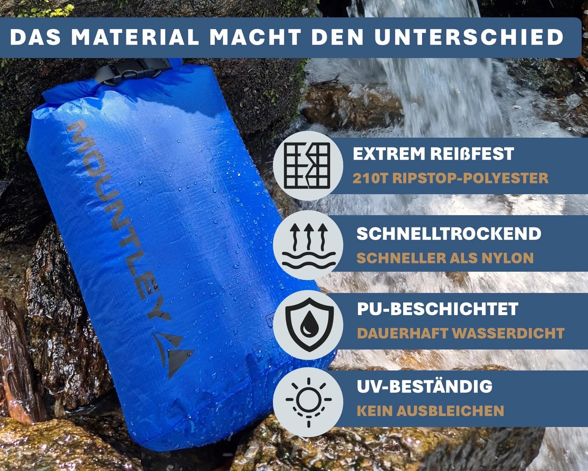 Dry Bag 8 l, ultralekki, wodoszczelny worek ze wzmocnionym rolowanym topem, kompaktowy, wodoszczelny worek do pakowania plecaka, do aktywności na świeżym powietrzu, wędrówek, podróży, na