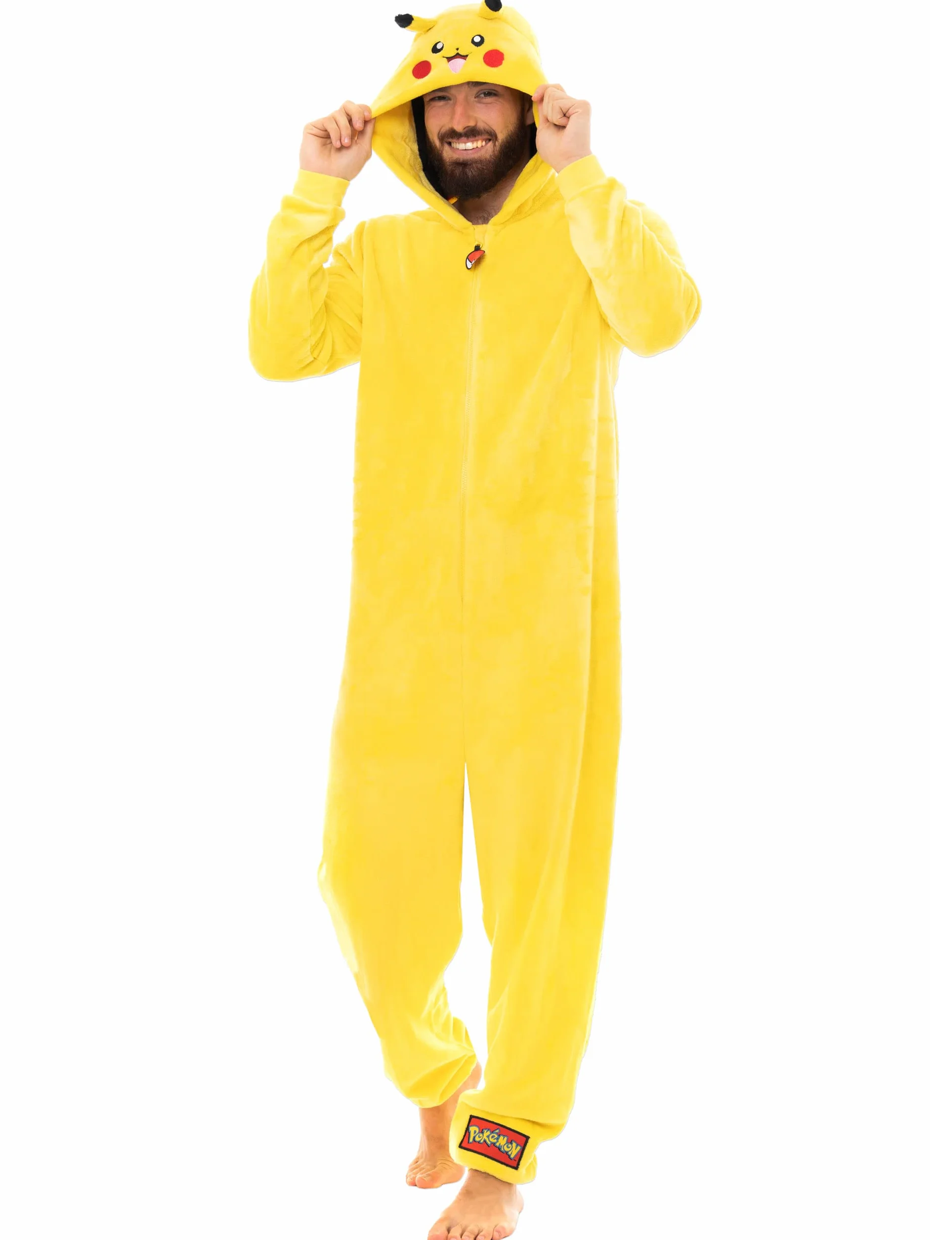 Pokemon Mężczyźni Kombinezon Pikachu