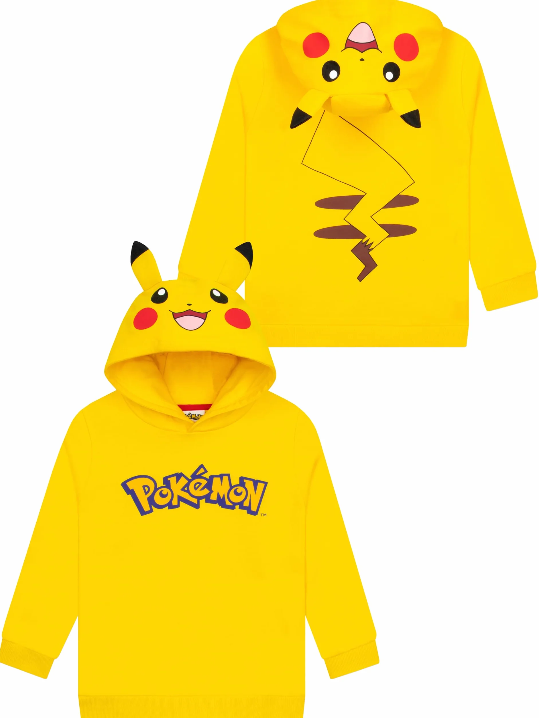 Pokémon Bluza, Chłopięca Bluza Z Pikachu Z Uszami 3D, Bawełniana Odzież Dla Dzieci, Bluzy Chłopięce Pika