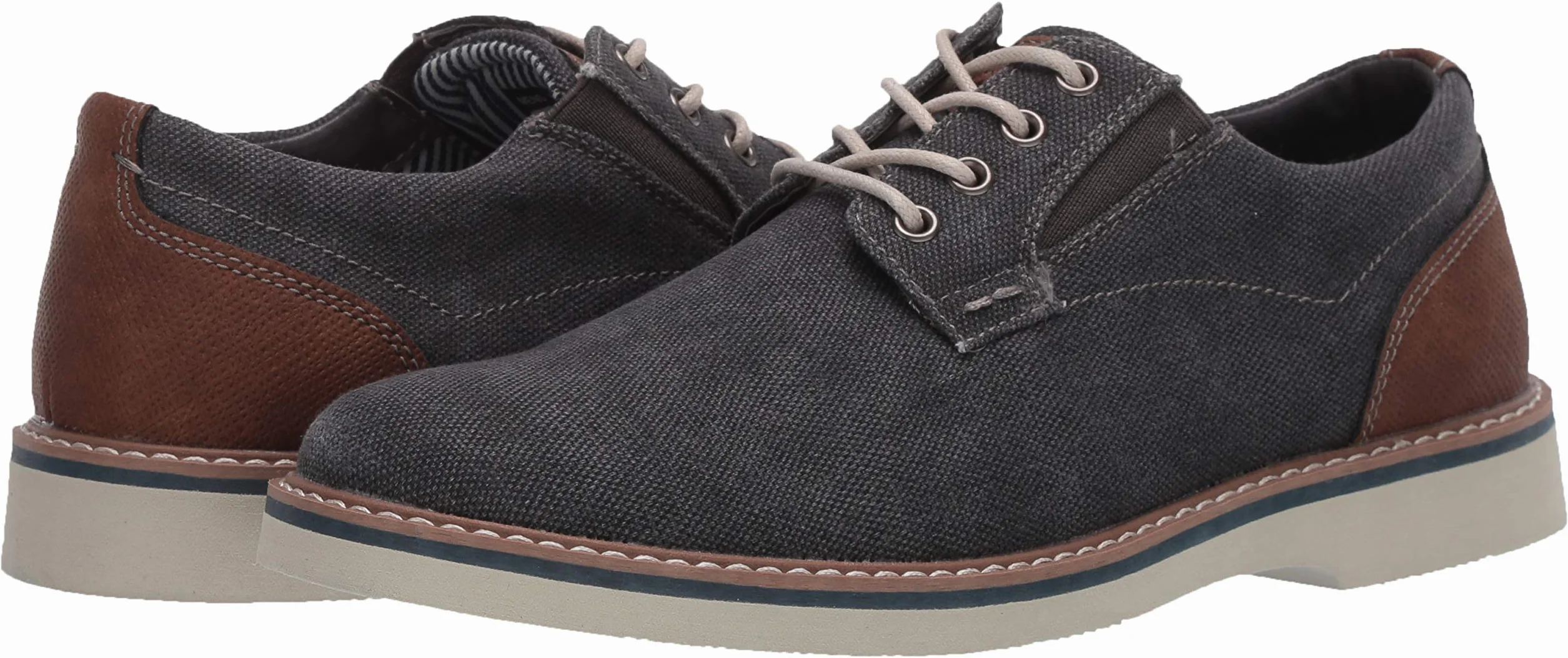 Nunn Bush Mężczyźni Barklay Canvas Plain Toe Oxford Lace UpOksford