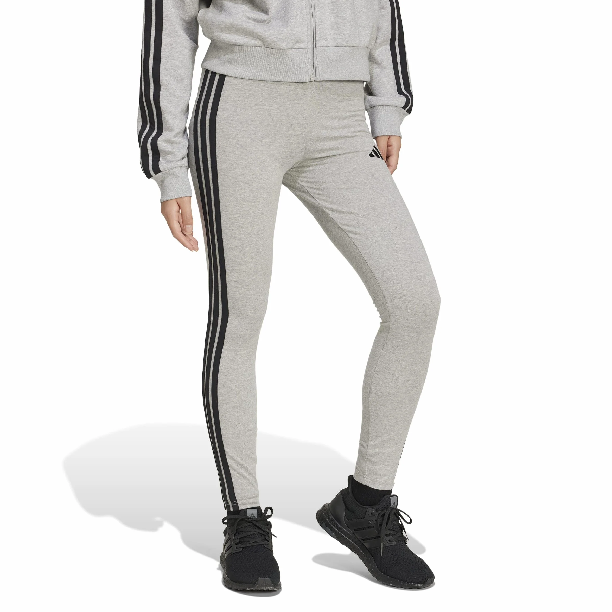 adidas Essentials 3-stripes Cotton Leggings - Rajstopy Kobiety