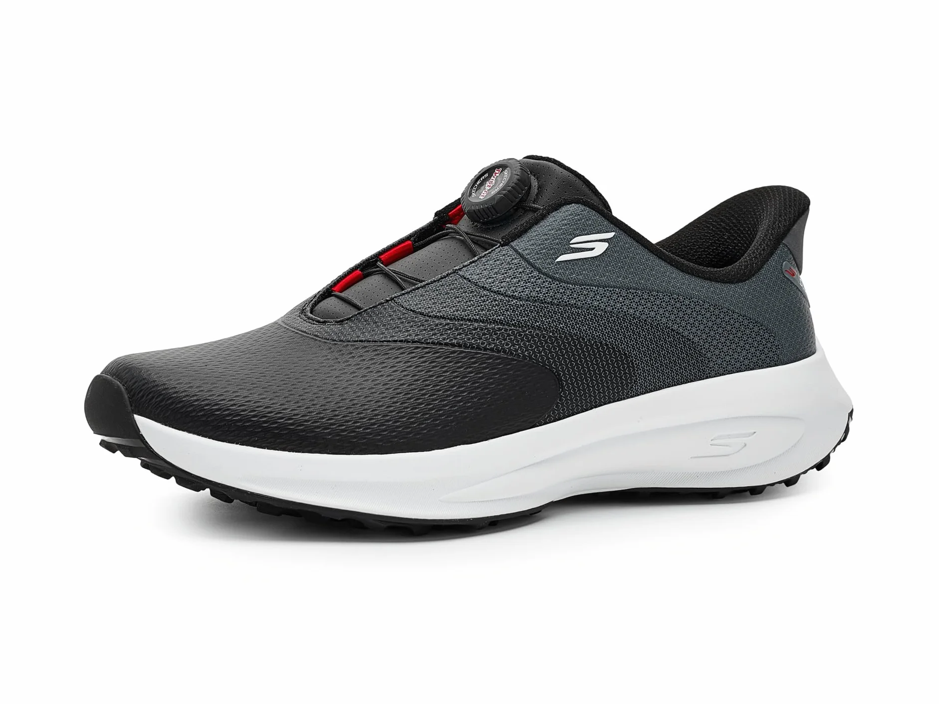 Skechers Mężczyźni Go Golf Mens Waterproof Synthetic Twist-fit Dial Closure Spike Less Golf ShoeButy golfowe