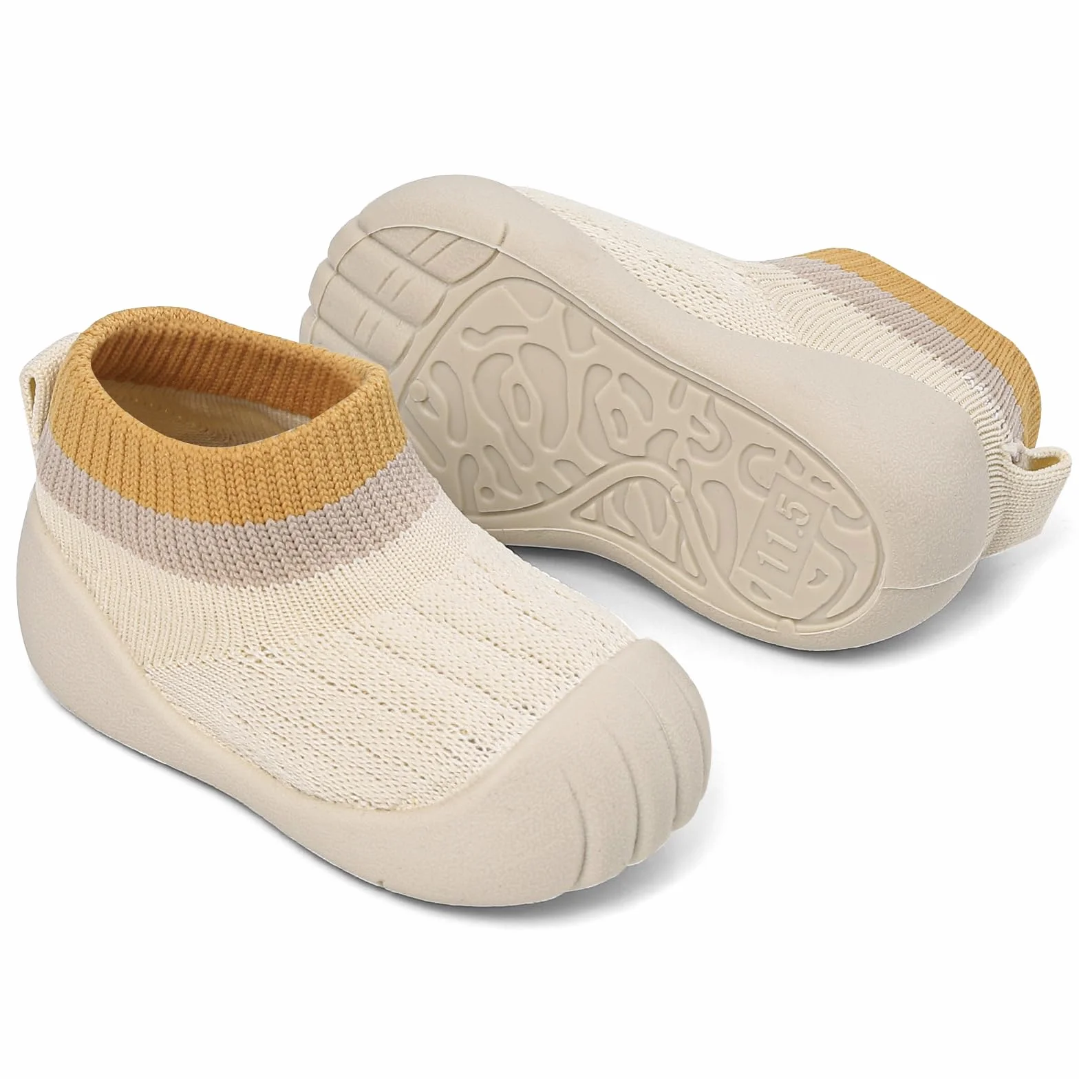 MK MATT KEELY Buty na pierwsze kroki dla dzieci, skarpeta, buty dziecięce, oddychające, siatkowe, z antypoślizgową gumową podeszwą