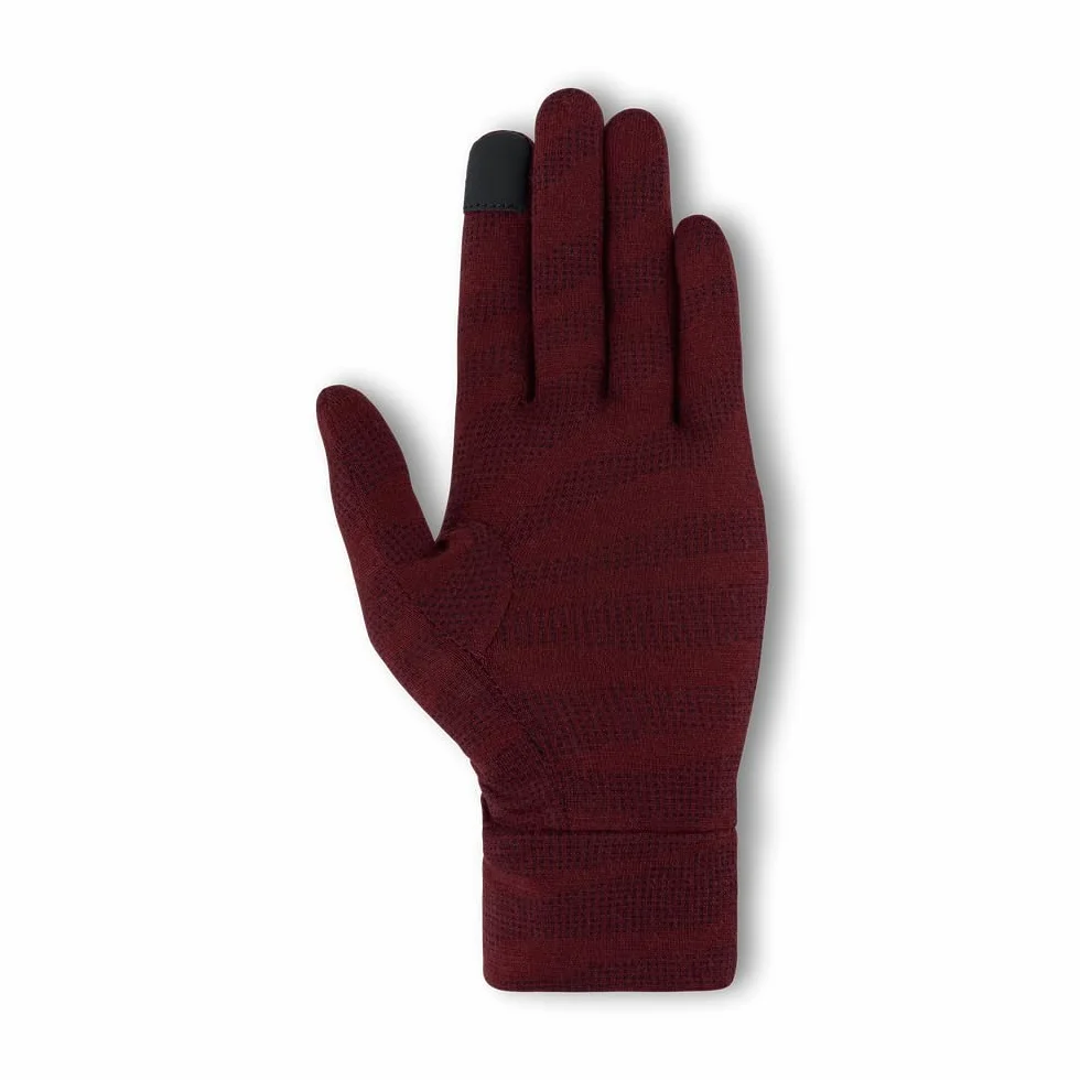 Salewa Cristallo Merino damskie rękawiczki, czerwone, 5/XS