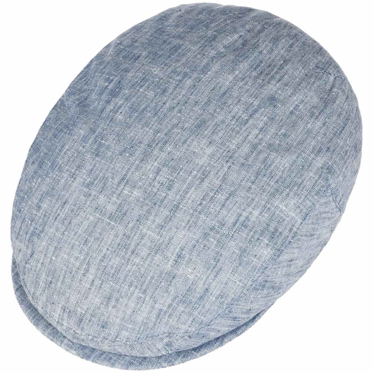 LIERYS Denim Summer Mix płaska czapka z daszkiem, lniana czapka, bawełniana czapka męska – Made in Italy z daszkiem, podszewką, podszewką