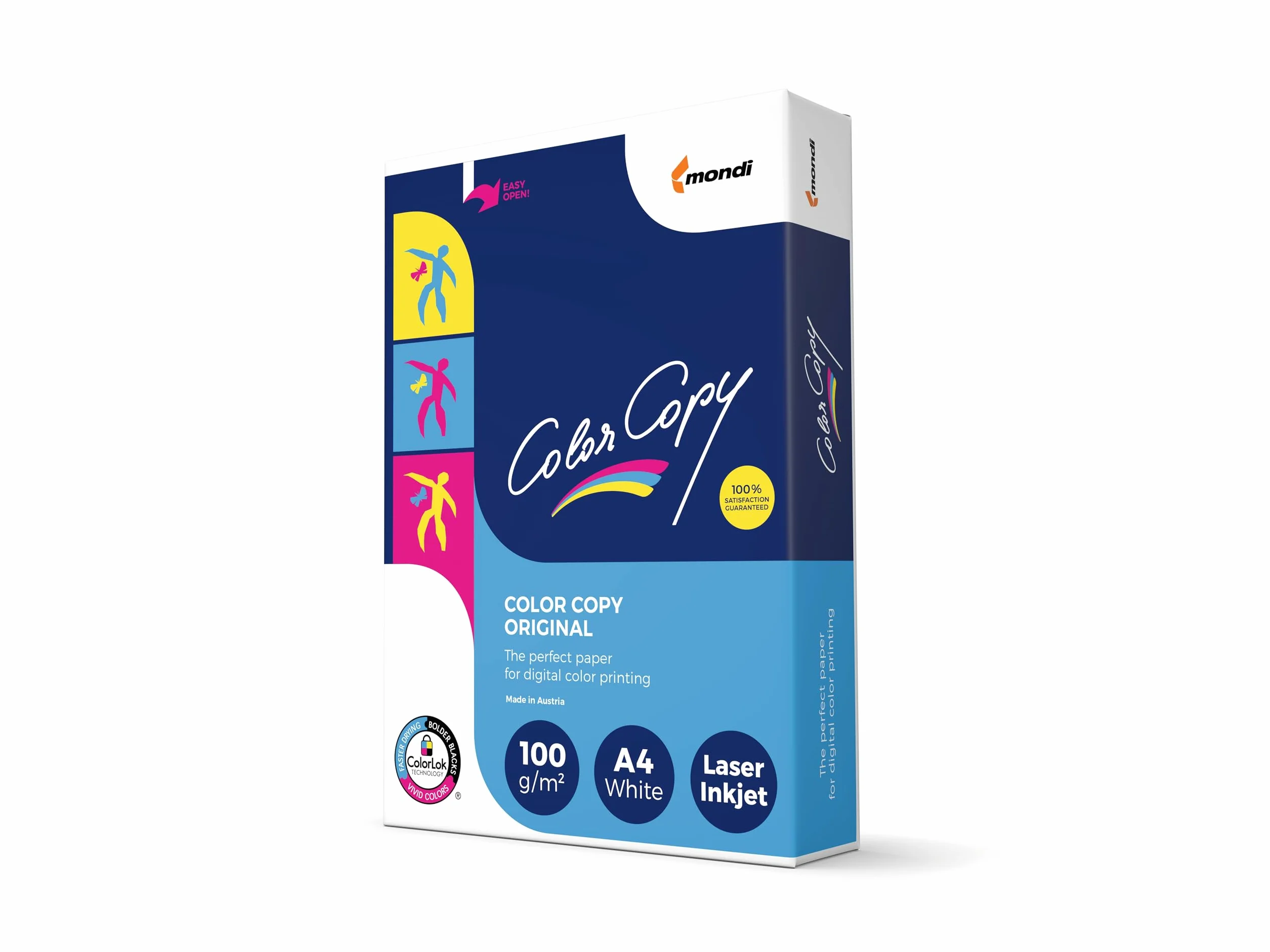 Color Copy Papier kopiarski Premium super gładki owinięty ryzą 100 g/m² A4 biały ref CCW0324 [500 arkuszy]