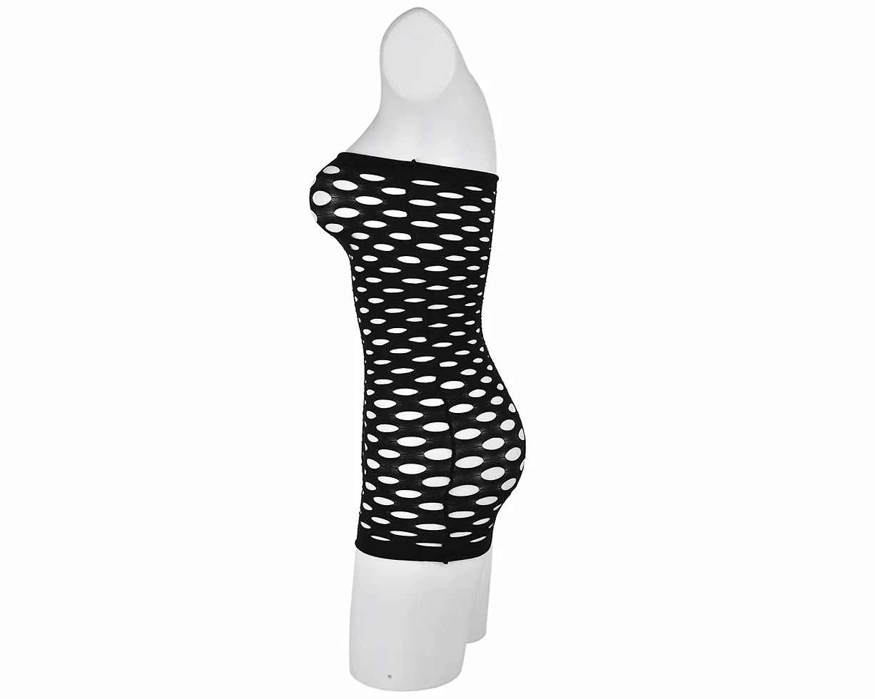ds. distinctive style Fishnet damska bielizna nocna, bez ramiączek, rozmiar uniwersalny, dla kobiet